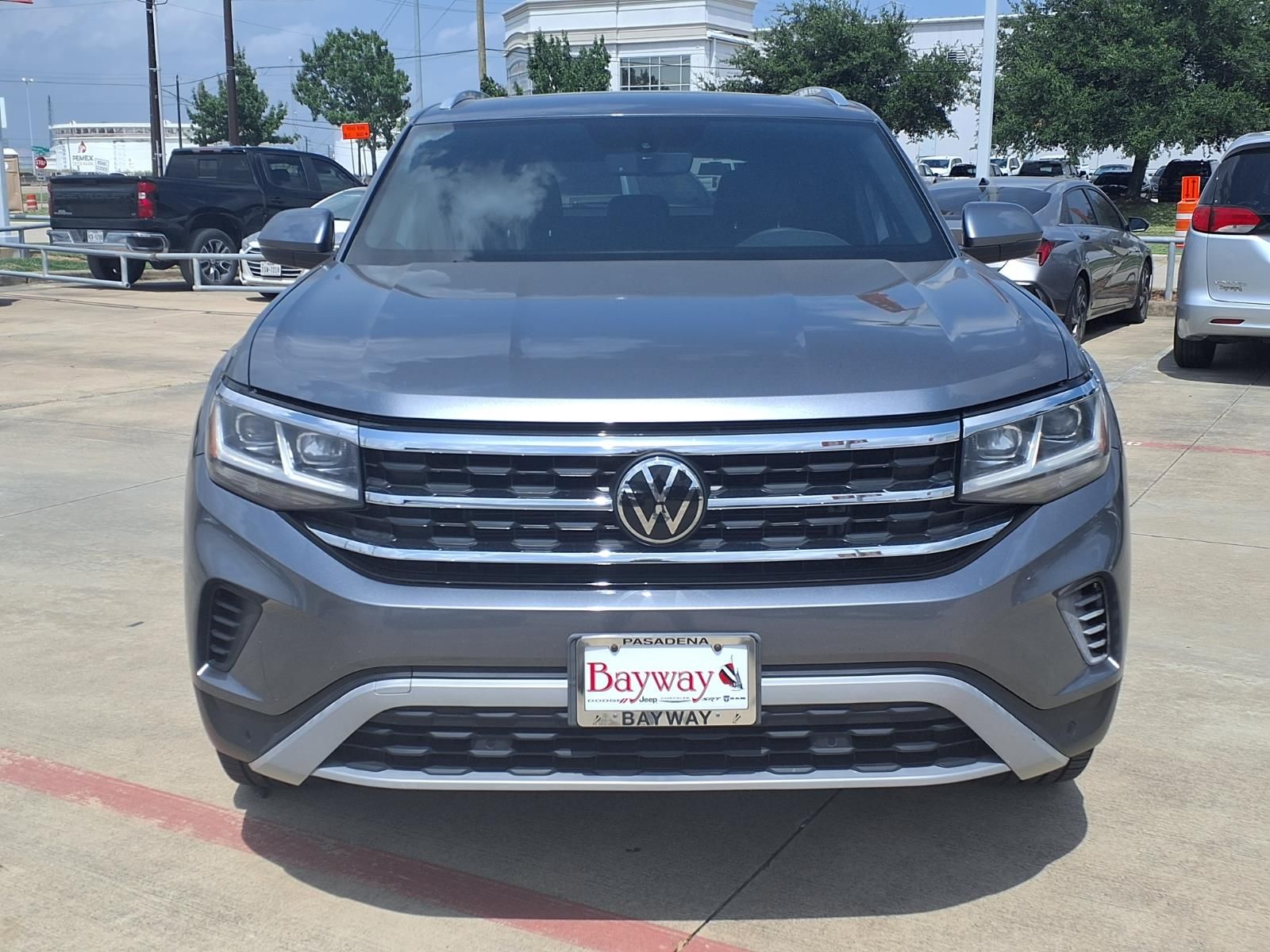 2023 Volkswagen Atlas Cross Sport 3.6L V6 SE w/Technology Gray at DeMontrond Auto Country