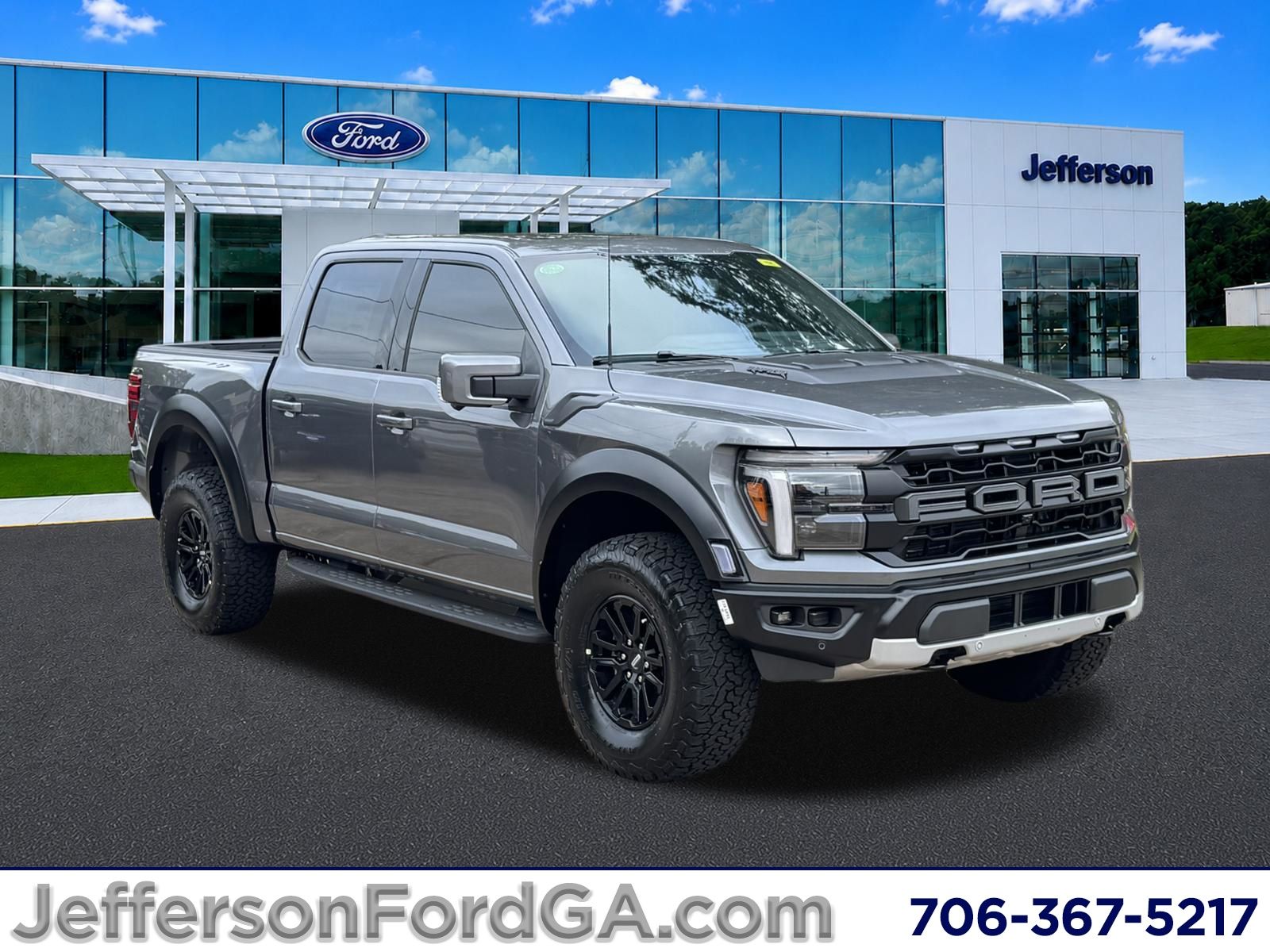 Gray Metallic 2026 Ford F-150 Pickup Truck Four-Wheel Drive Automatic