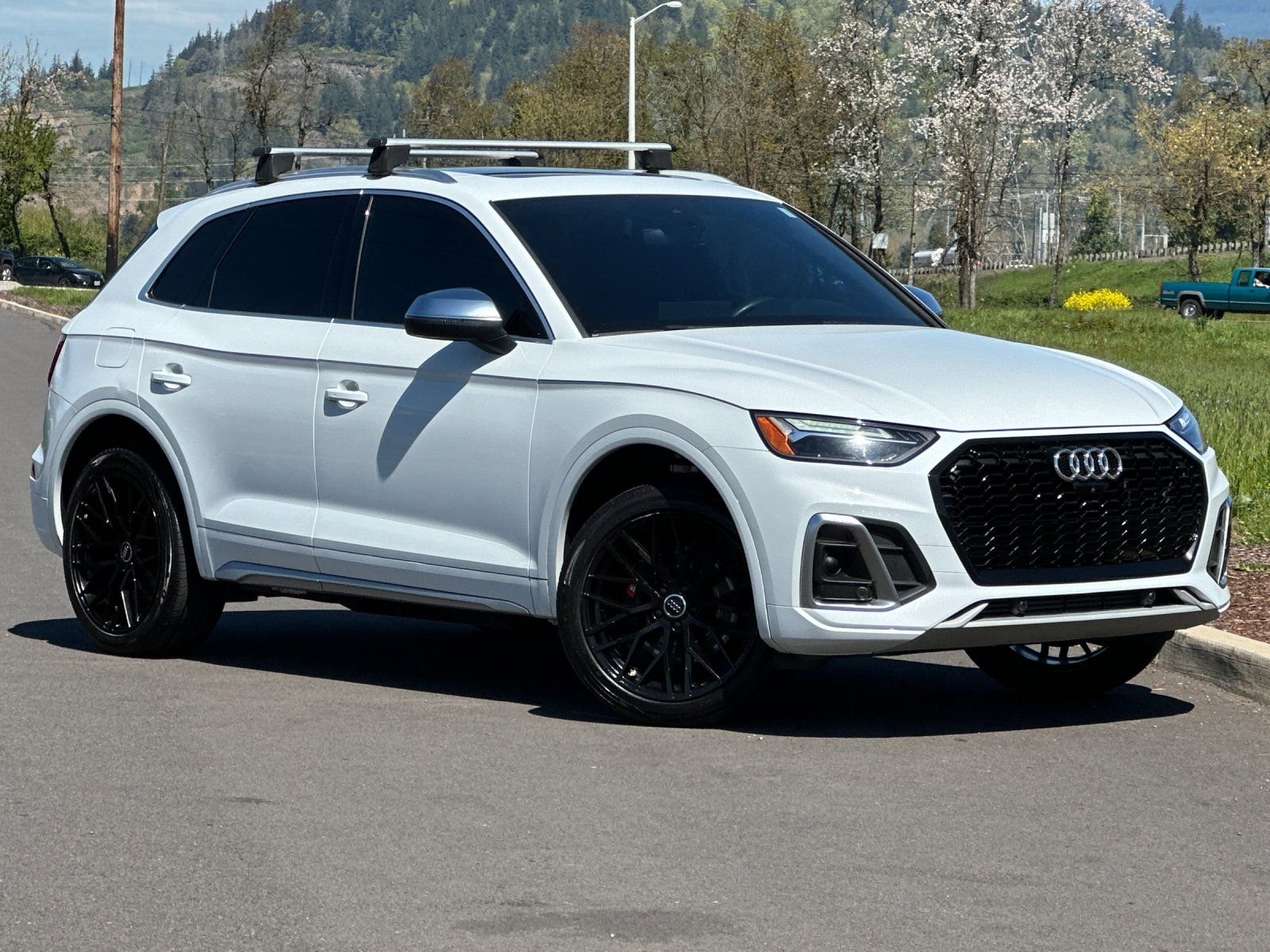 Glacier White 2021 Audi SQ5 3.0T quattro Prestige AWD SUV / Crossover All-Wheel Drive 8-Speed Automatic