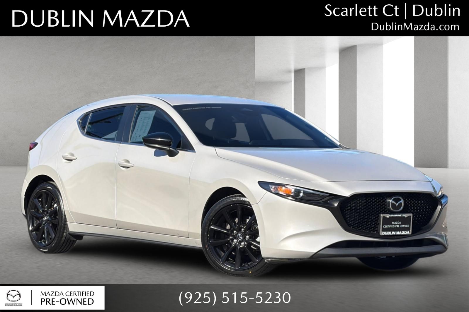 Gold 2025 Mazda MAZDA3 Hatchback Front-Wheel Drive Automatic