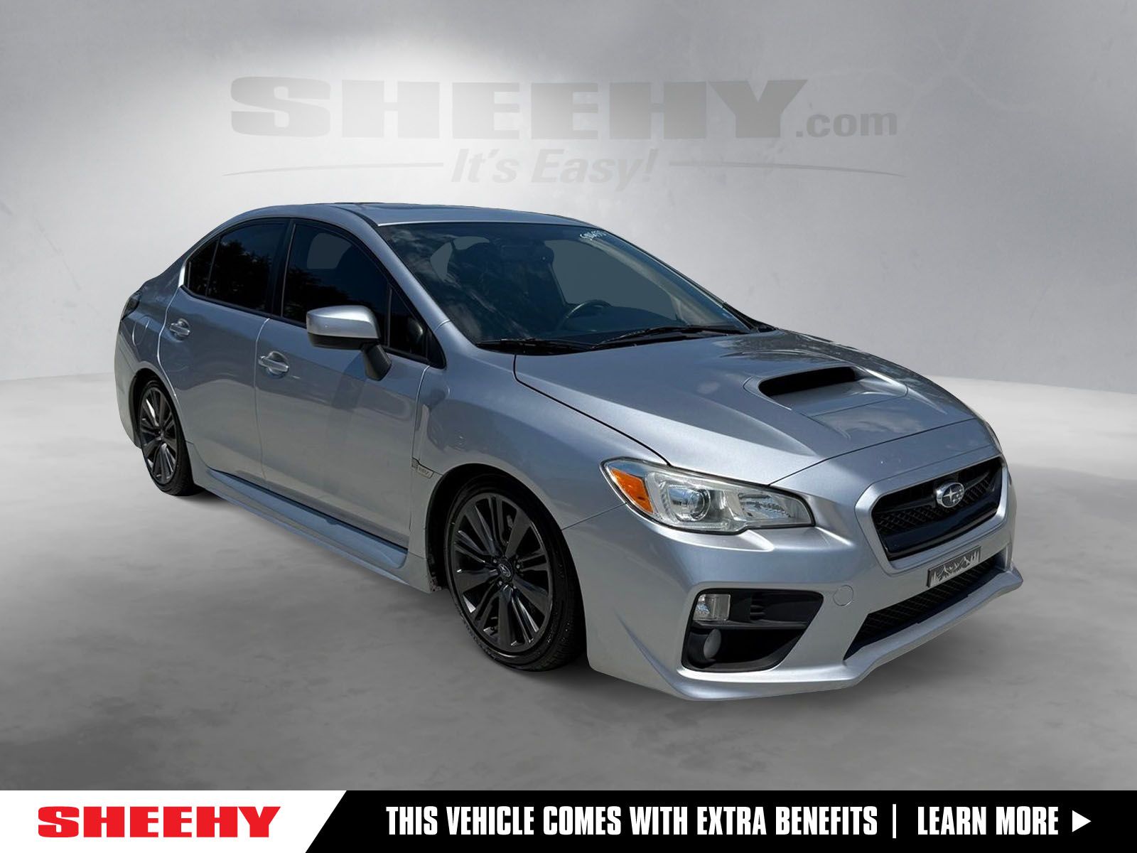Ice Silver Metallic 2015 Subaru WRX Sedan 6-Speed Manual