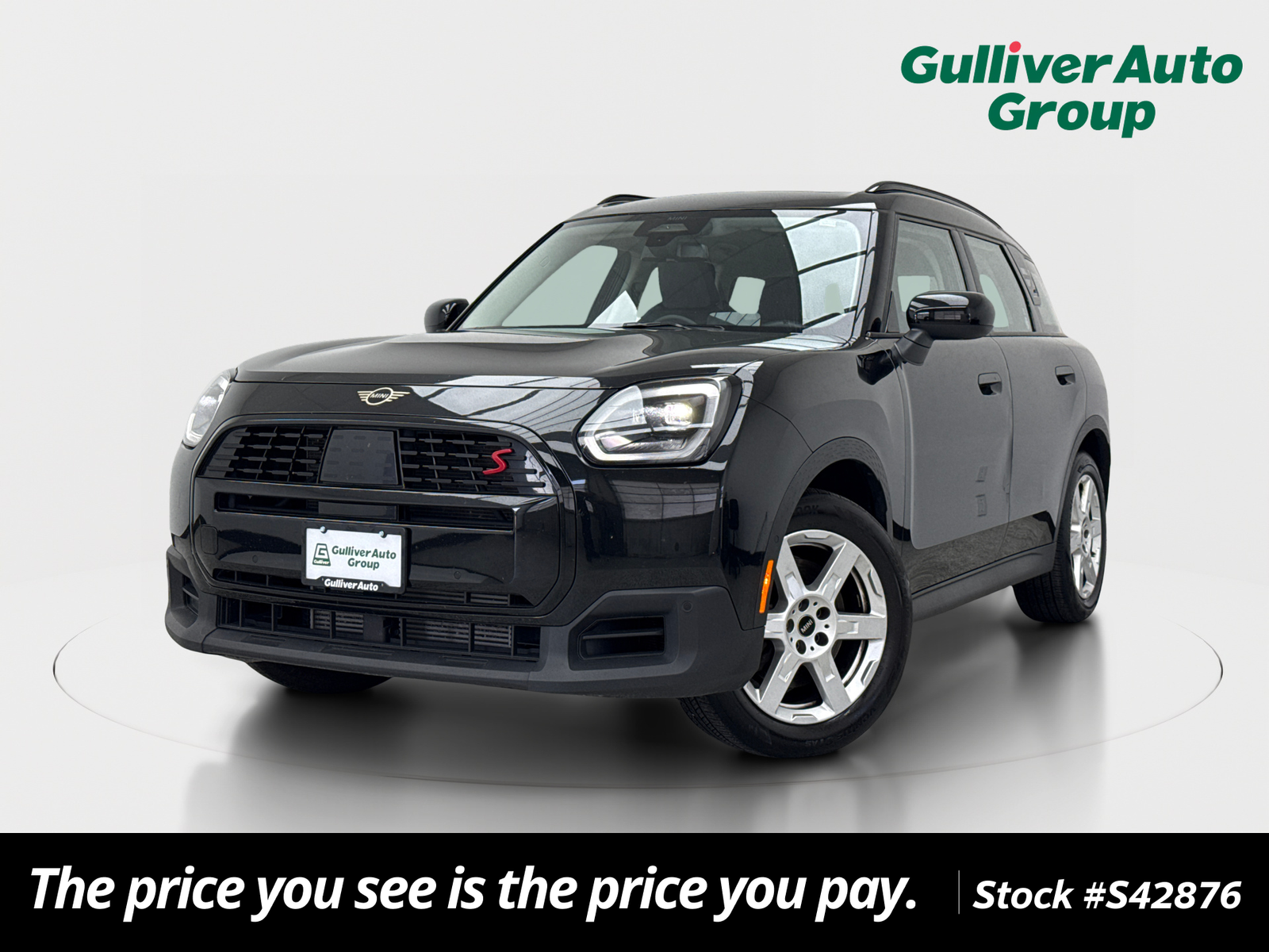 Midnight Black 2025 MINI Countryman SUV / Crossover All-Wheel Drive 7-Speed Automatic