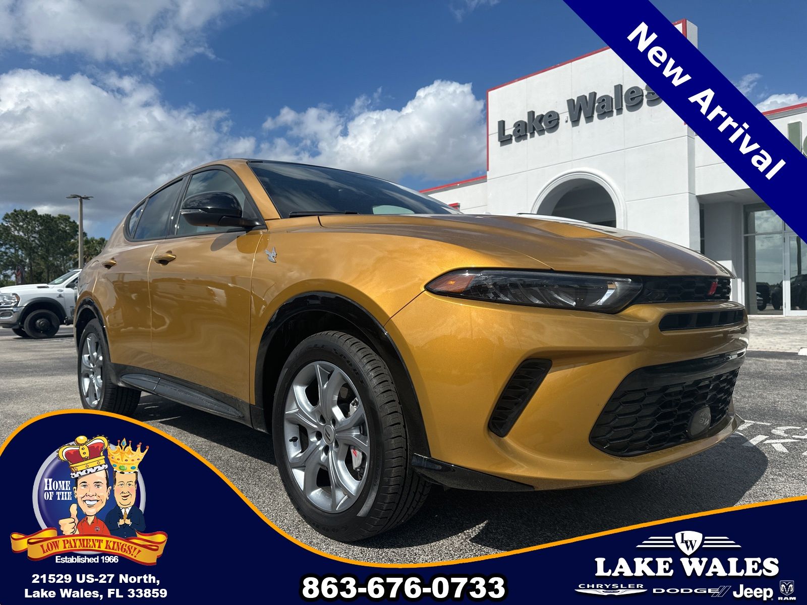 Acapulco Gold 2025 Dodge Hornet R/T Plus AWD SUV / Crossover All-Wheel Drive 6-Speed Automatic