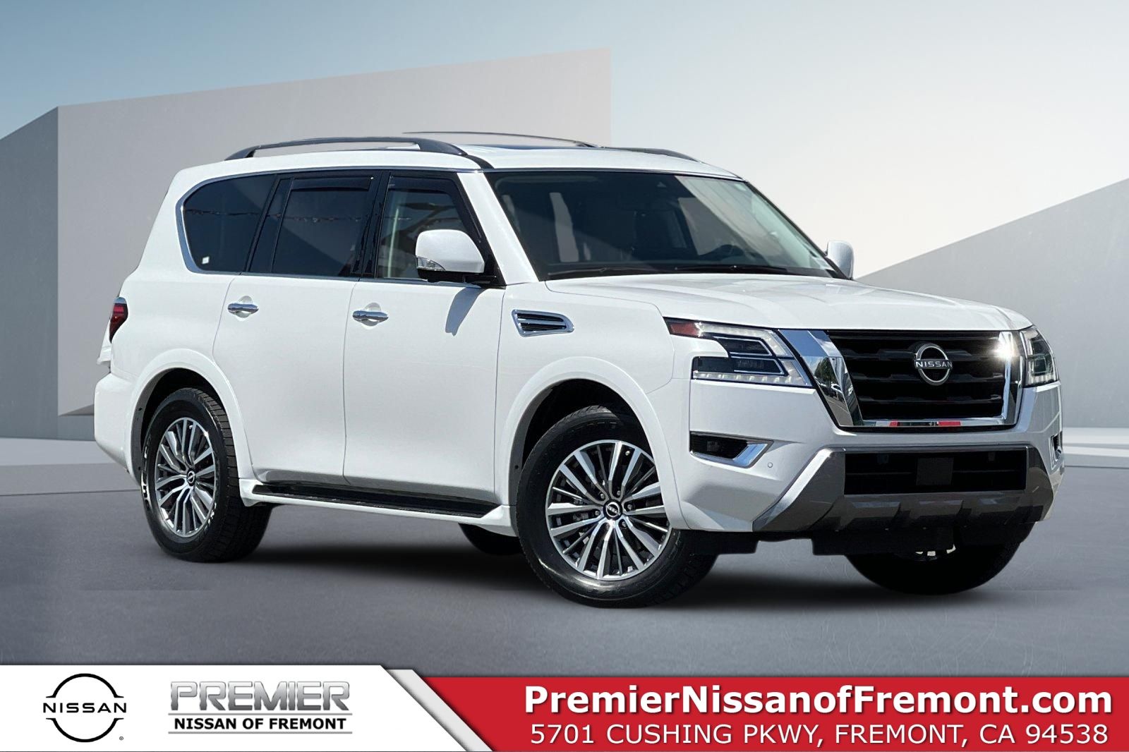 Aspen White TriCoat Pearl 2022 Nissan Armada SL 4WD SUV / Crossover Four-Wheel Drive 7-Speed Automatic
