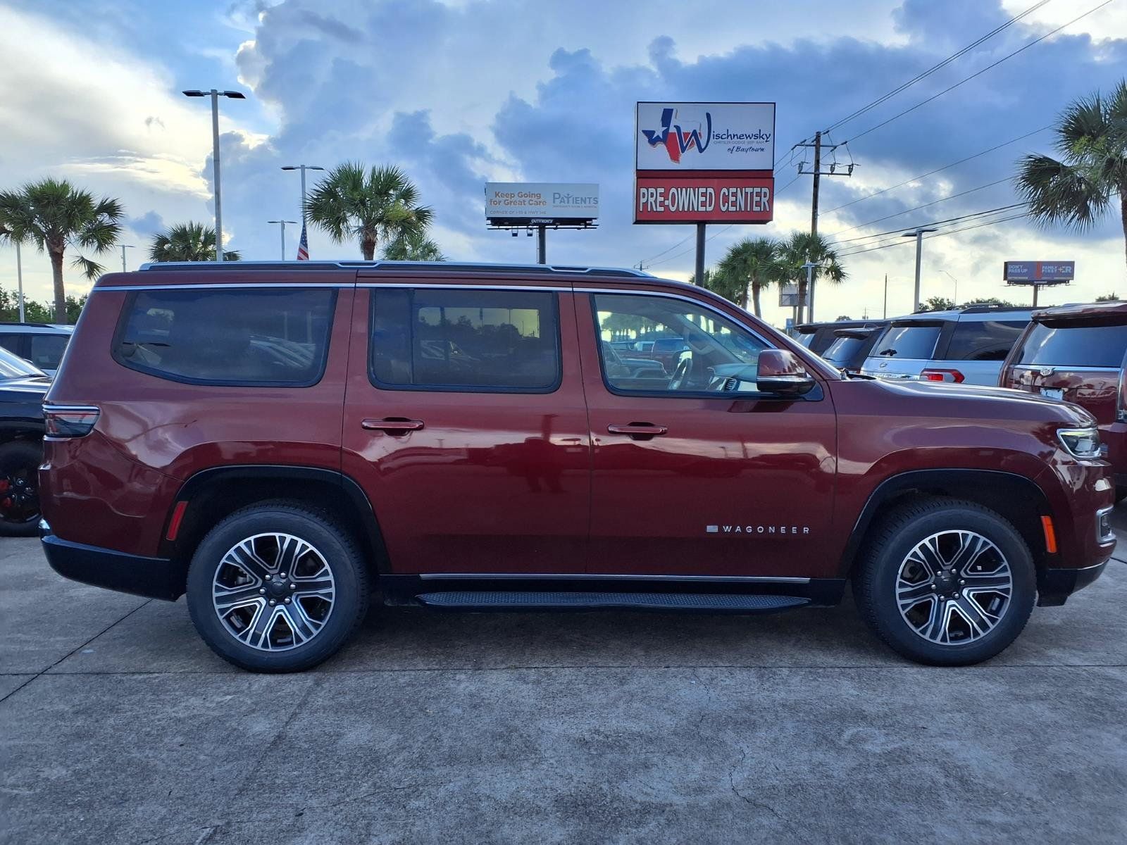 2022 Jeep Wagoneer Series III Red at Bayshore Chrysler Jeep Dodge Ram