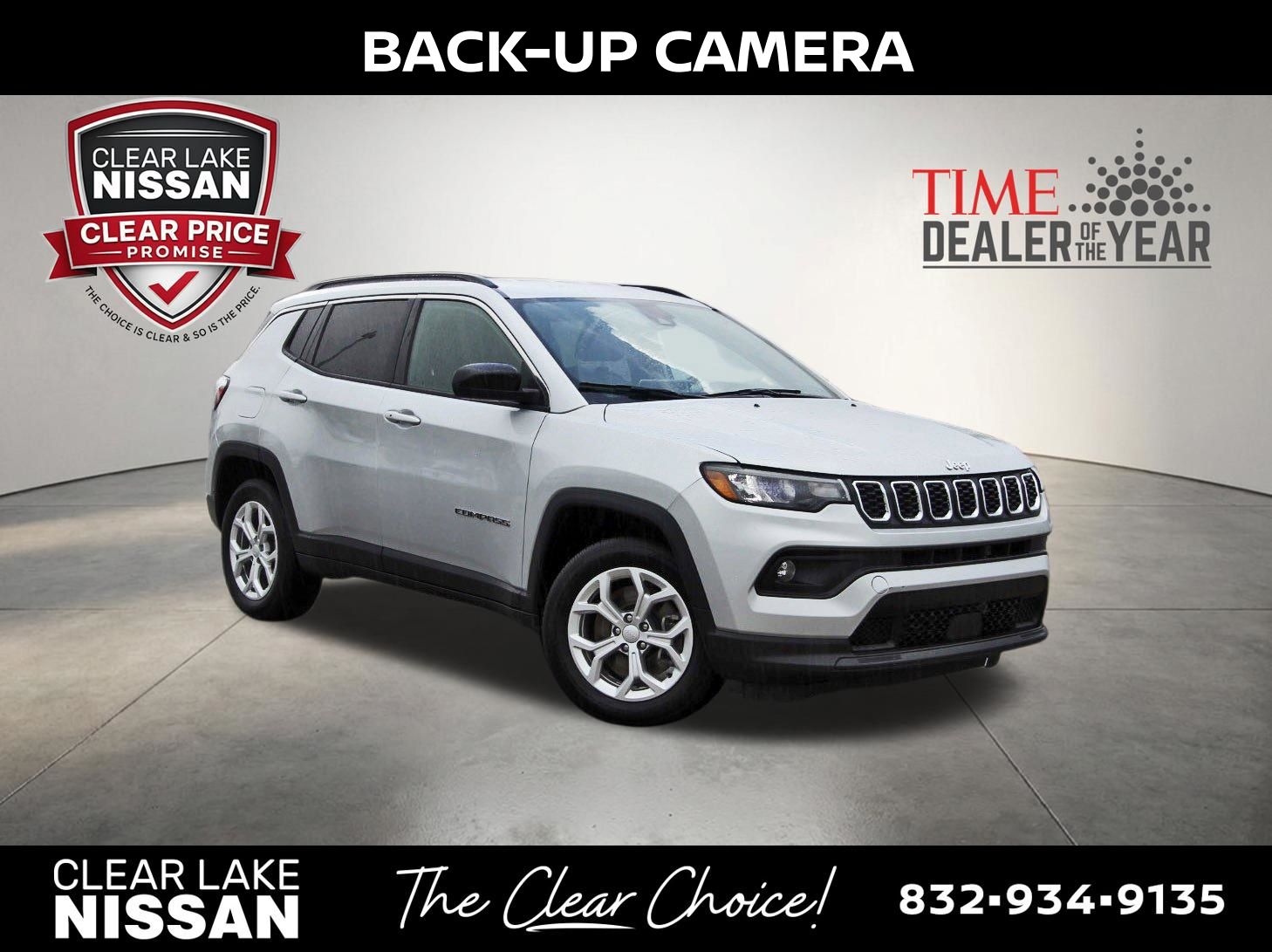 Silver Zynith Metallic Clearcoat 2024 Jeep Compass SUV / Crossover Four-Wheel Drive 8-Speed Automatic