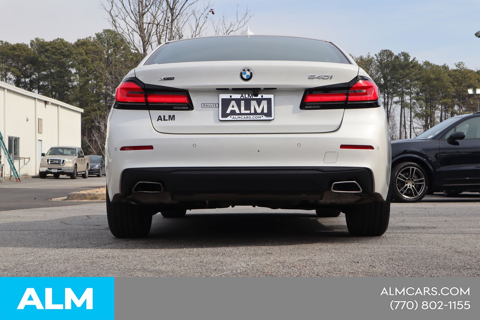 Used 2023 White BMW 540i xDrive image 8