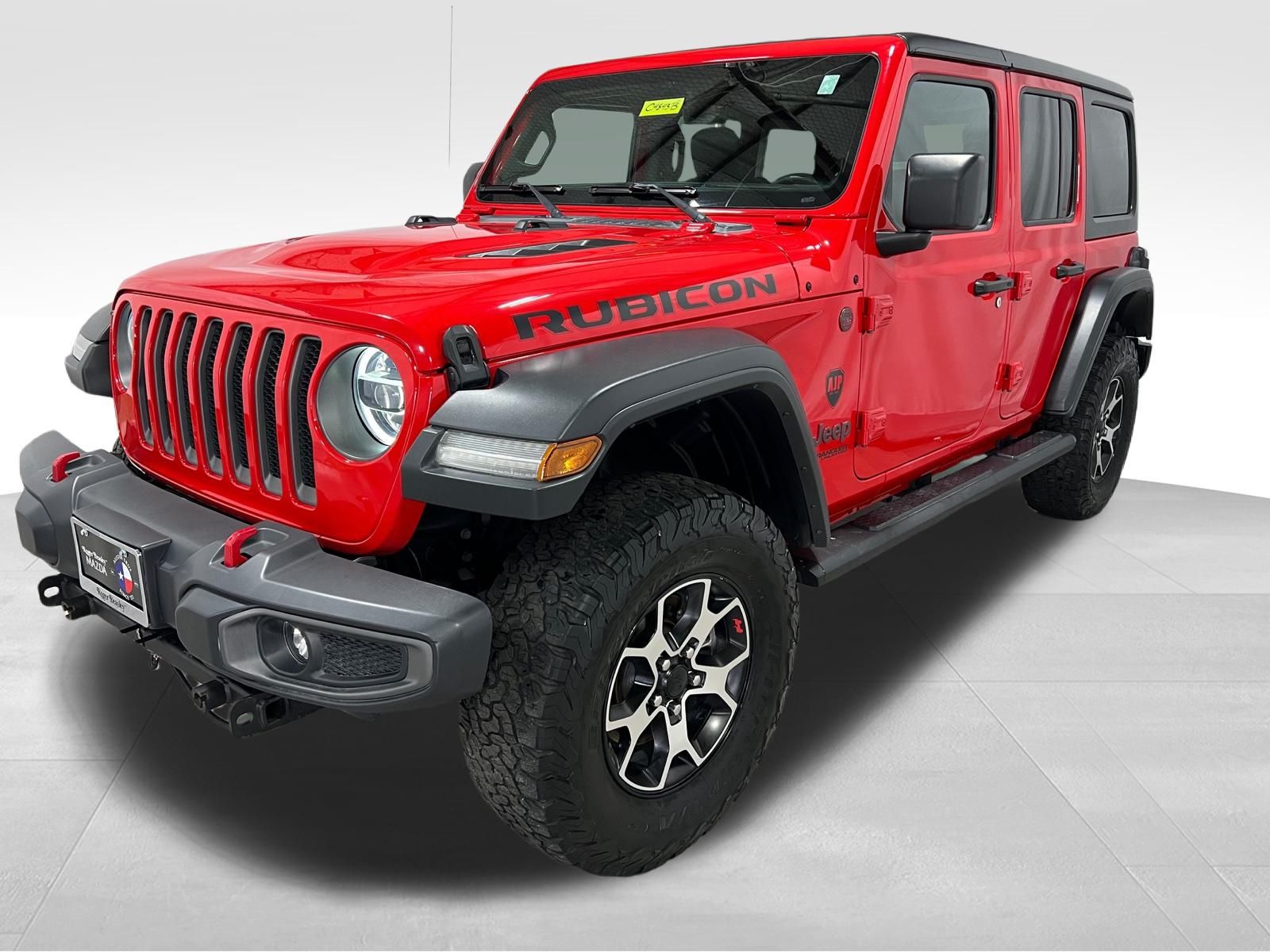 Firecracker Red Clearcoat 2020 Jeep Wrangler Unlimited Rubicon 4WD SUV / Crossover Four-Wheel Drive 8-Speed Automatic