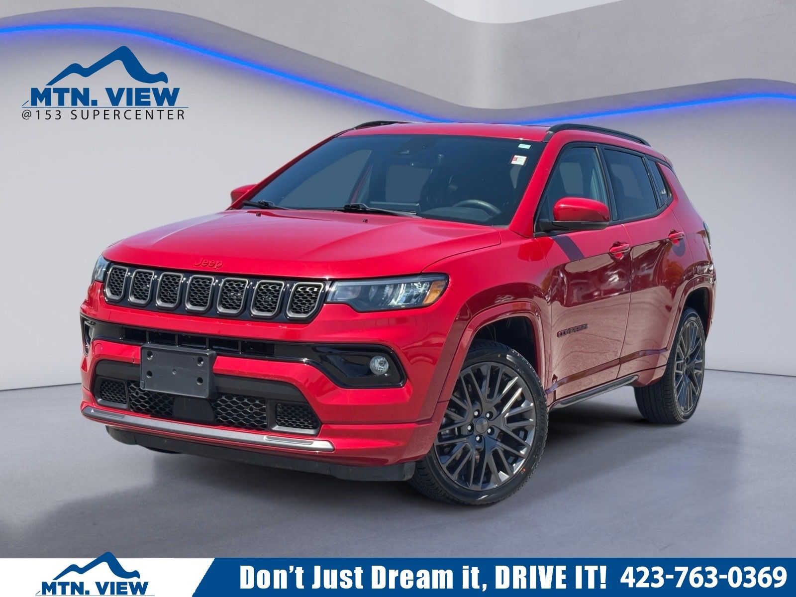 Redline Pearlcoat 2023 Jeep Compass (Red) Edition 4WD SUV / Crossover Four-Wheel Drive 8-Speed Automatic