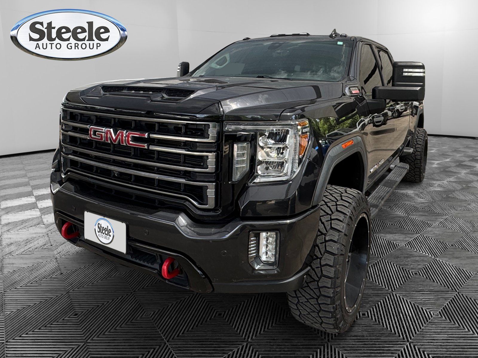 Carbon Black Metallic 2020 GMC Sierra 2500HD Pickup Truck Four-Wheel Drive Automatic