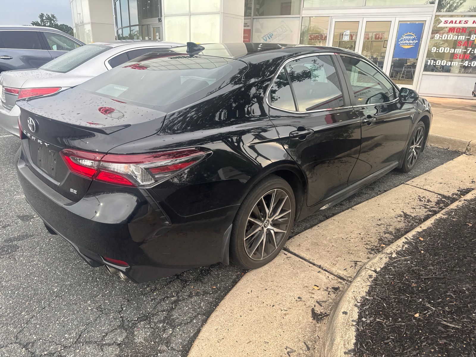 Used 2024 Black Toyota SE image 6