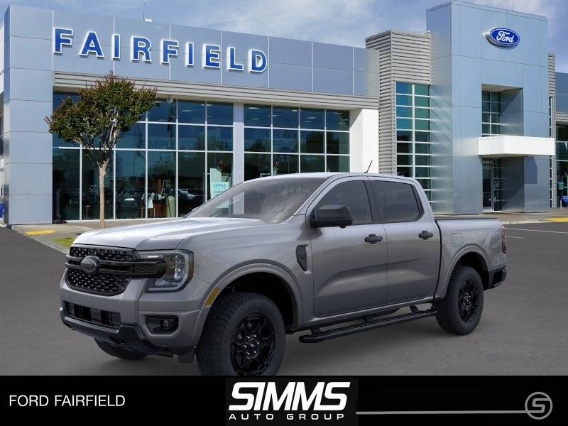 Gray Metallic 2026 Ford Ranger Pickup Truck Four-Wheel Drive Automatic
