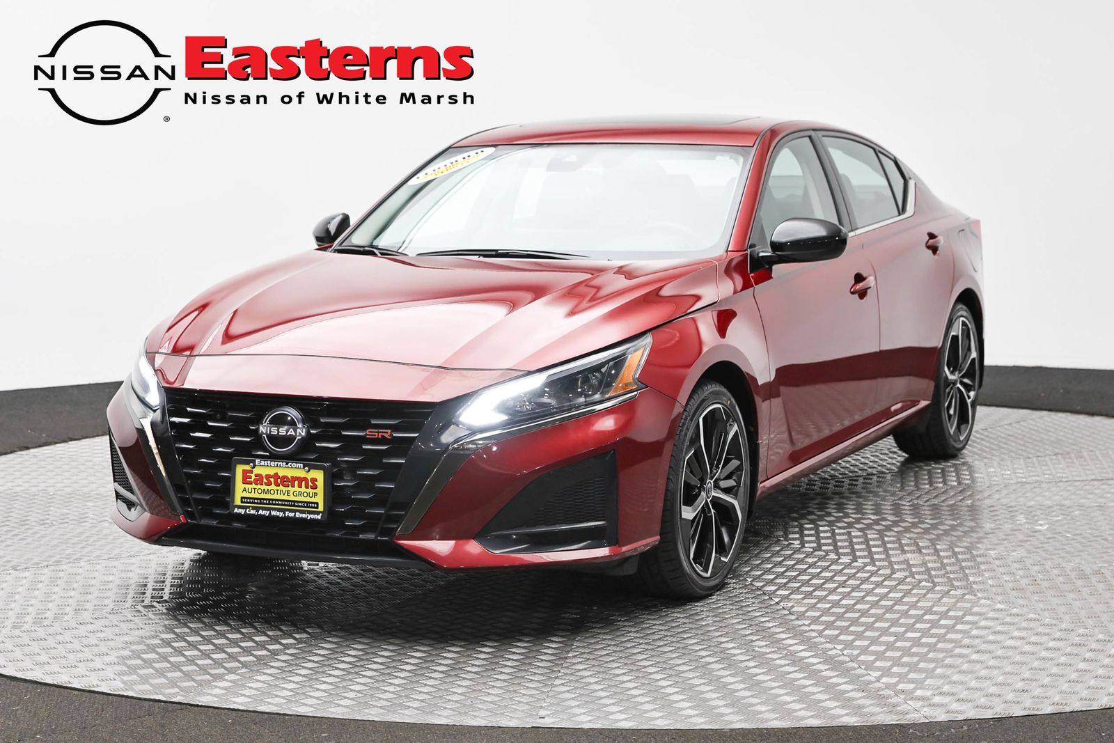 Red (Scarlet Ember Tintcoat) 2023 Nissan Altima Sedan Front-Wheel Drive Continuously Variable Transmission
