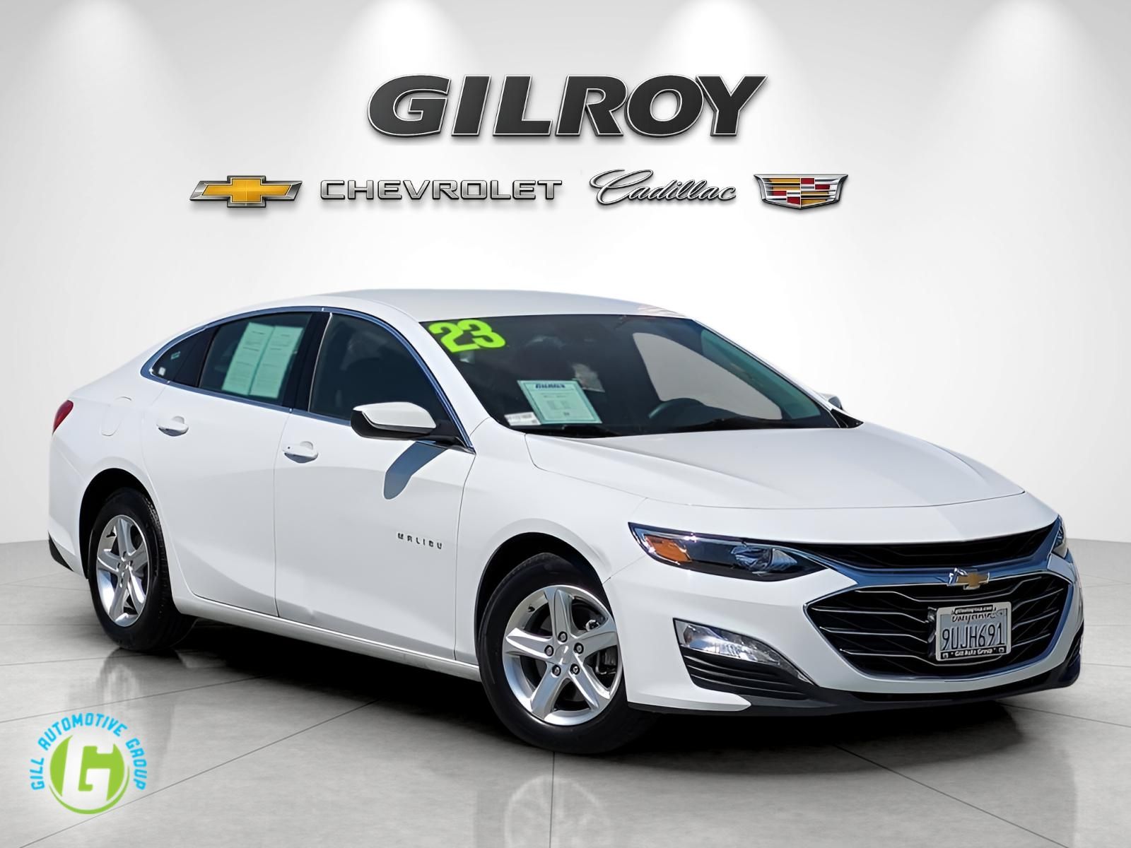 Summit White 2023 Chevrolet Malibu Sedan Front-Wheel Drive Continuously Variable Transmission