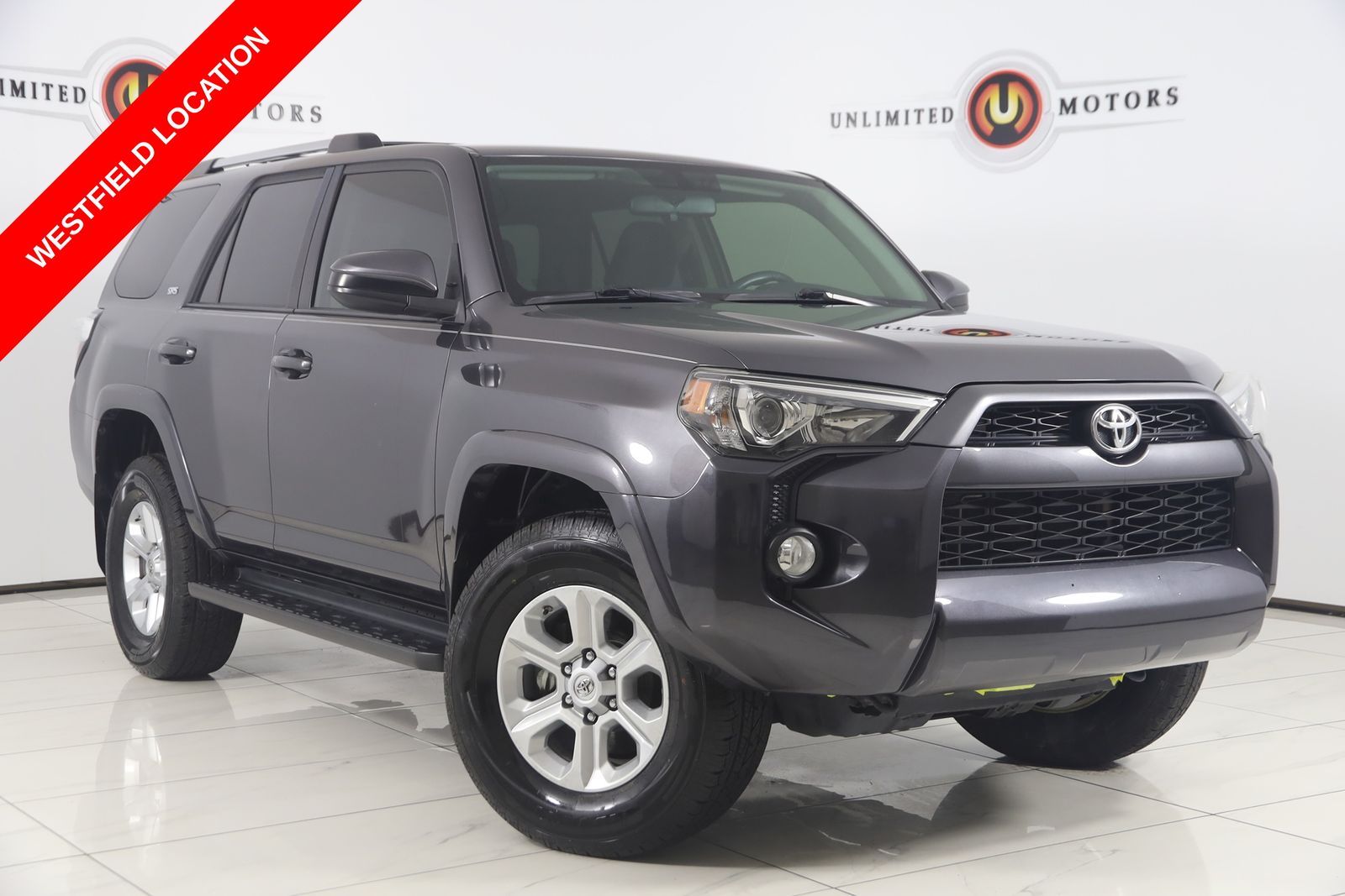 Magnetic Gray Metallic 2019 Toyota 4Runner SUV / Crossover Four-Wheel Drive 5-Speed Automatic Overdrive