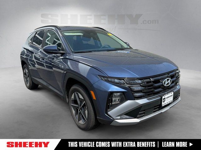 Atlantis Blue 2025 Hyundai Tucson SEL AWD SUV / Crossover All-Wheel Drive 8-Speed Automatic