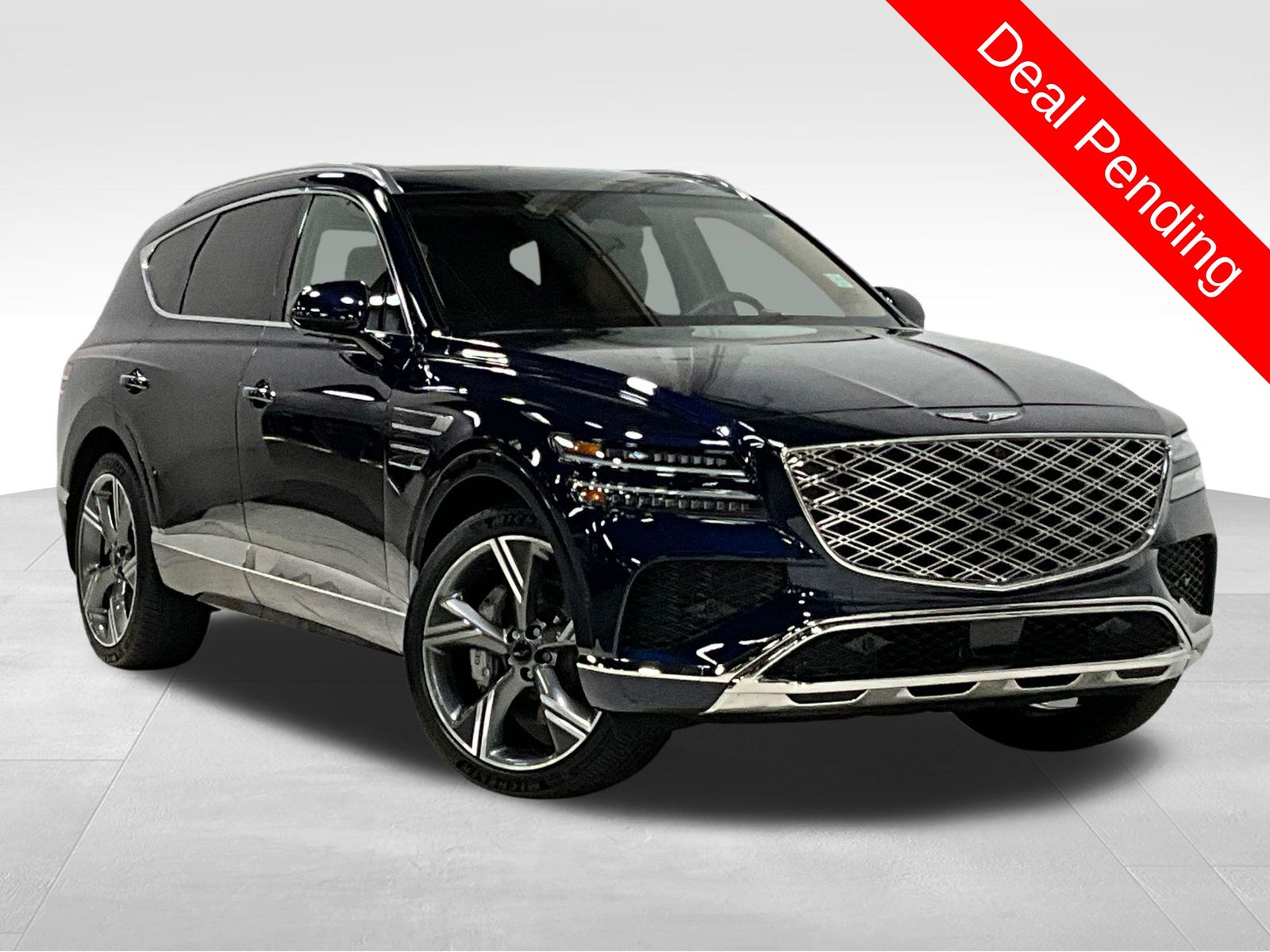 Capri Blue 2025 Genesis GV80 3.5T Prestige AWD SUV / Crossover All-Wheel Drive 8-Speed Automatic