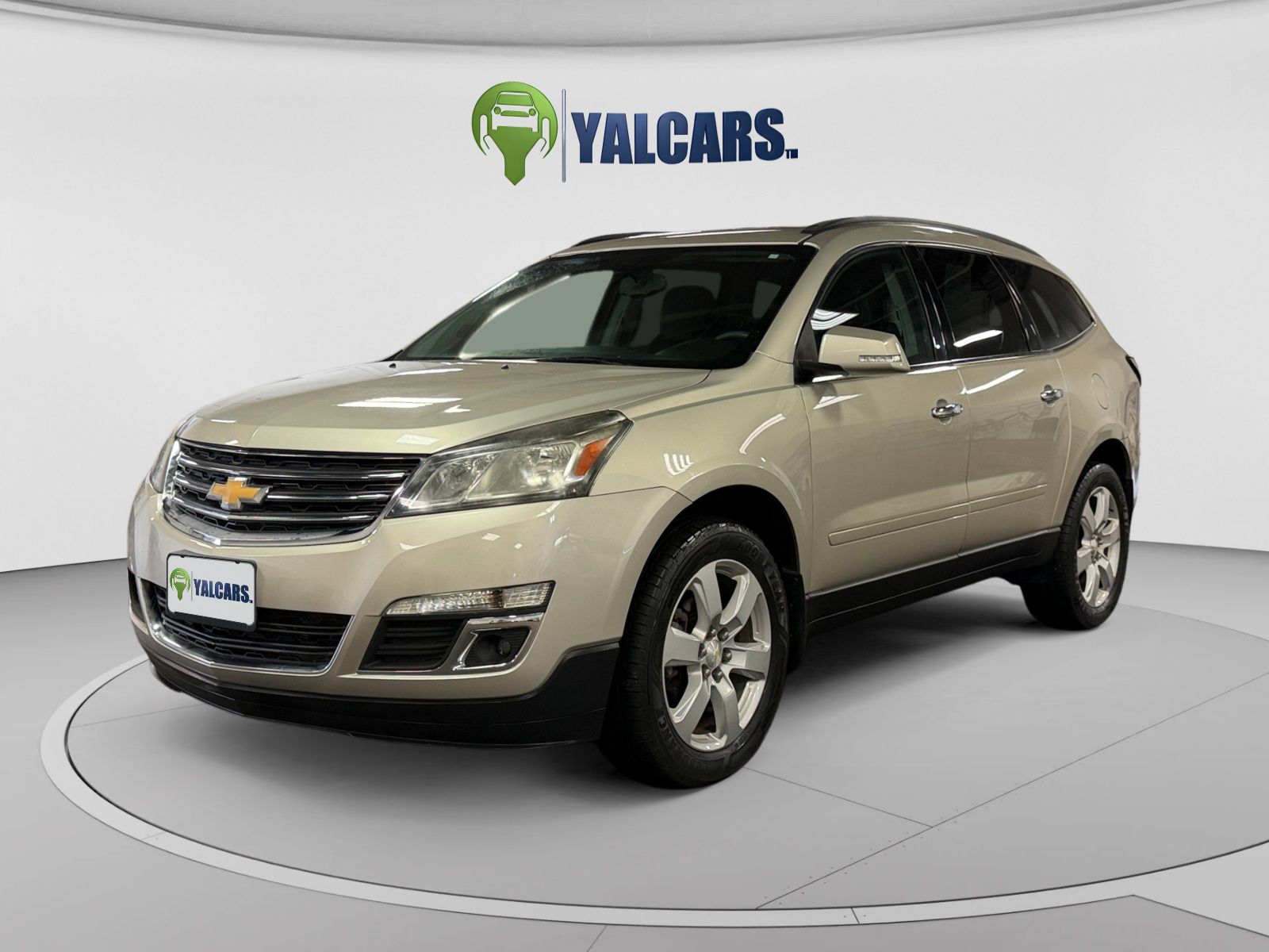 Champagne Silver Metallic 2016 Chevrolet Traverse SUV / Crossover Front-Wheel Drive 6-Speed Automatic