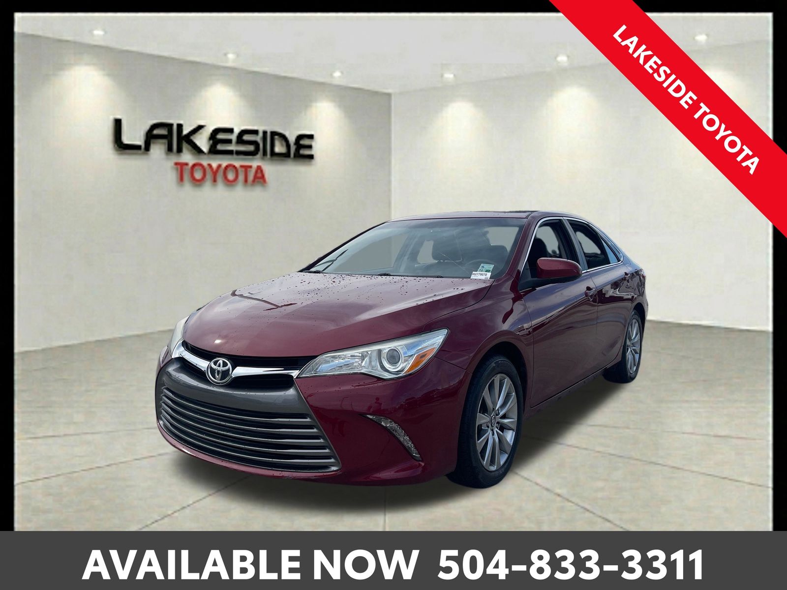Pearl 2017 Toyota Camry Sedan Front-Wheel Drive 6-Speed Automatic