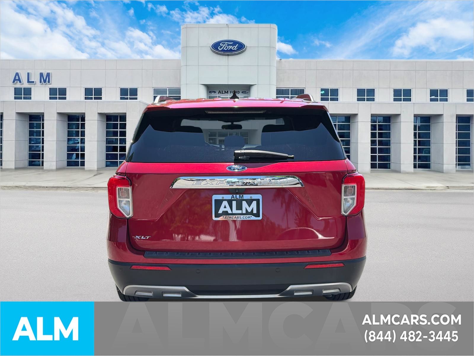 Used 2021 Red Ford XLT image 6