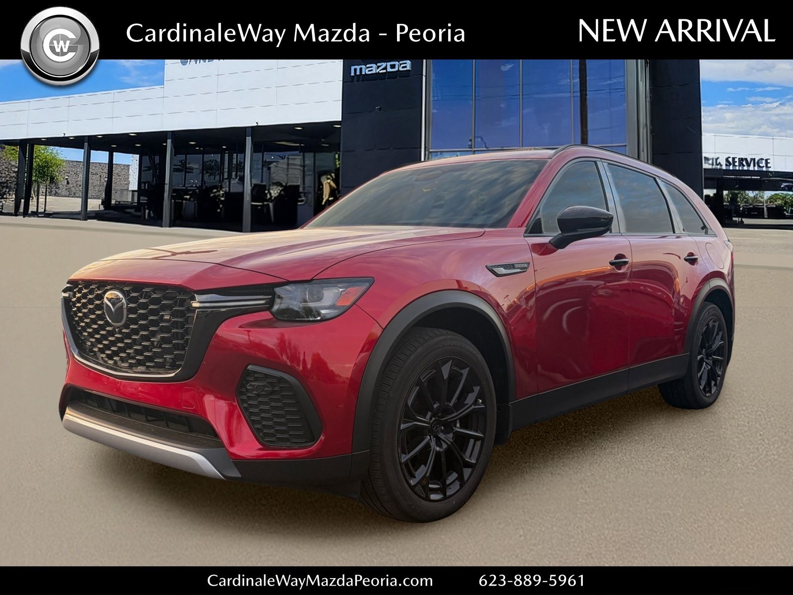 Soul Red Crystal Metallic 2026 Mazda CX-70 SUV / Crossover All-Wheel Drive 8-Speed Automatic