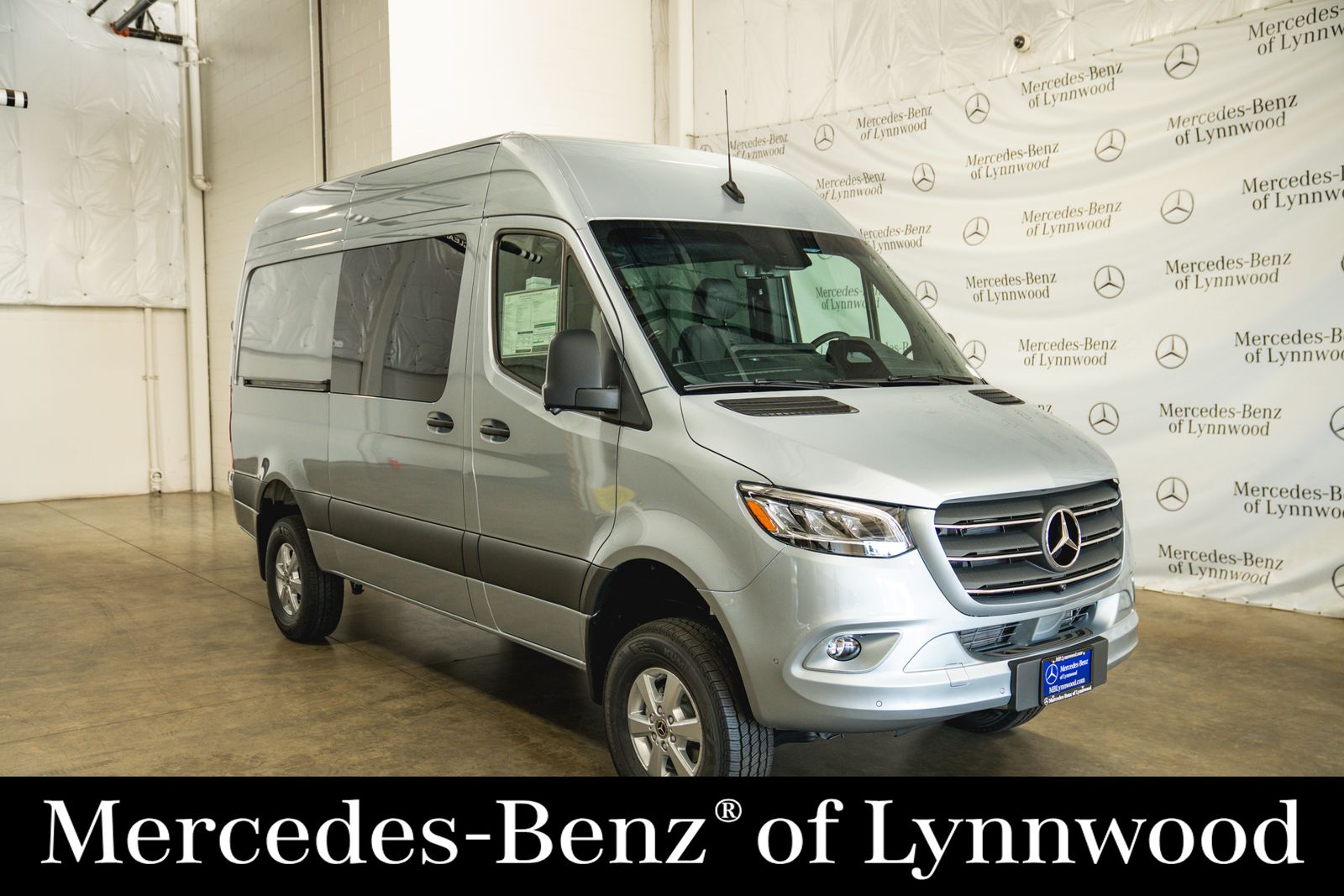 Hightech Silver 2026 Mercedes-Benz Sprinter Van  9-Speed Automatic