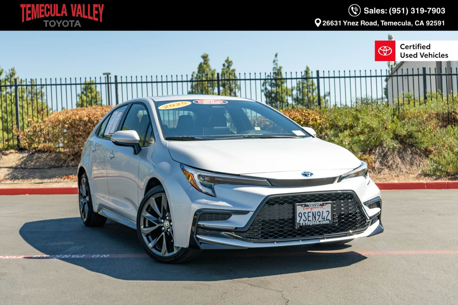 2025 Toyota Corolla Hybrid SE FWD