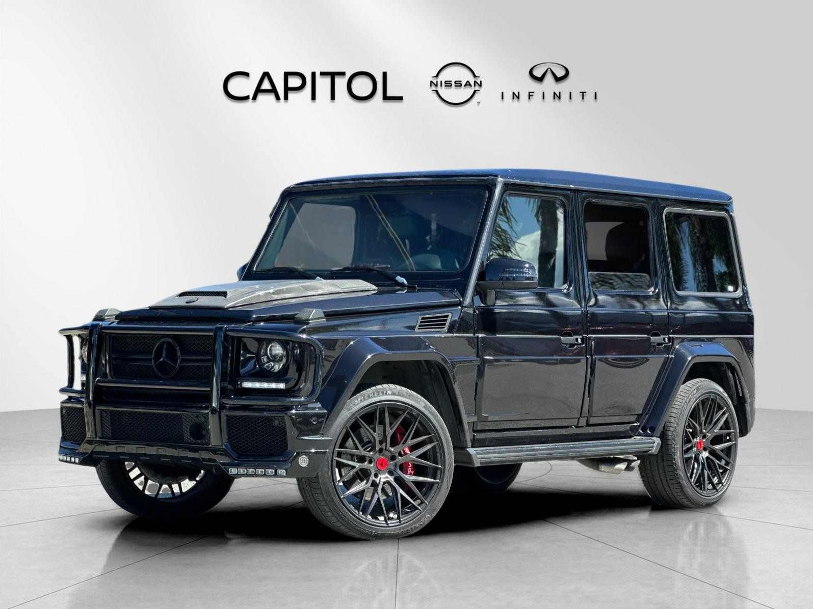 Obsidian Black Metallic 2017 Mercedes-Benz G-Class SUV / Crossover All-Wheel Drive 7-Speed Automatic