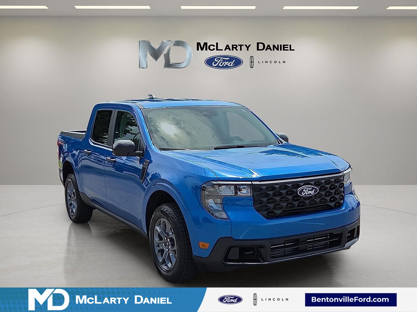 Blue 2026 Ford Maverick Pickup Truck All-Wheel Drive 8-Speed Automatic