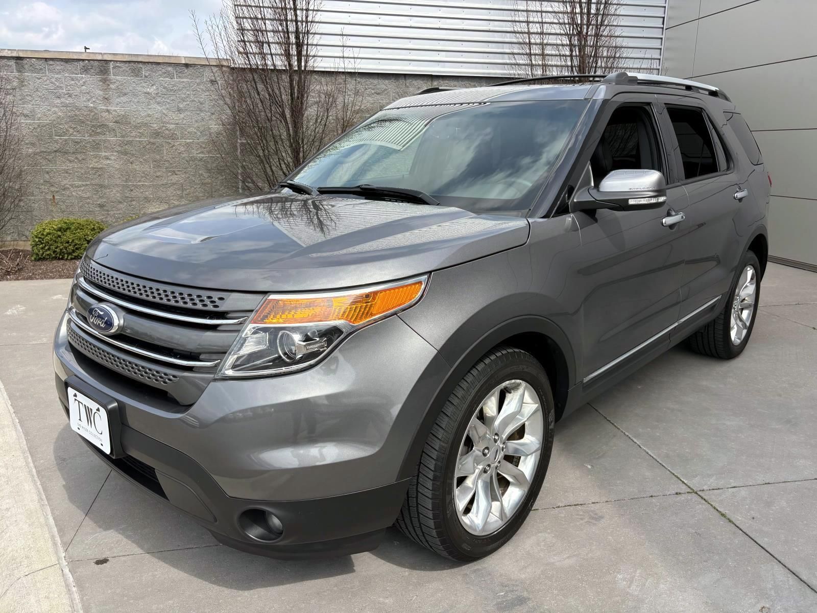 Sterling Gray Metallic 2014 Ford Explorer Limited 4WD SUV / Crossover All-Wheel Drive 6-Speed Automatic