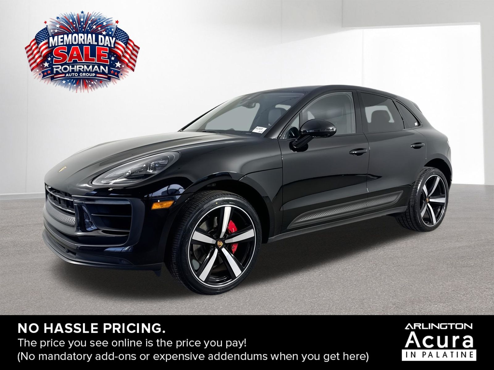 Jet Black Metallic 2022 Porsche Macan S AWD SUV / Crossover All-Wheel Drive 7-Speed Automatic