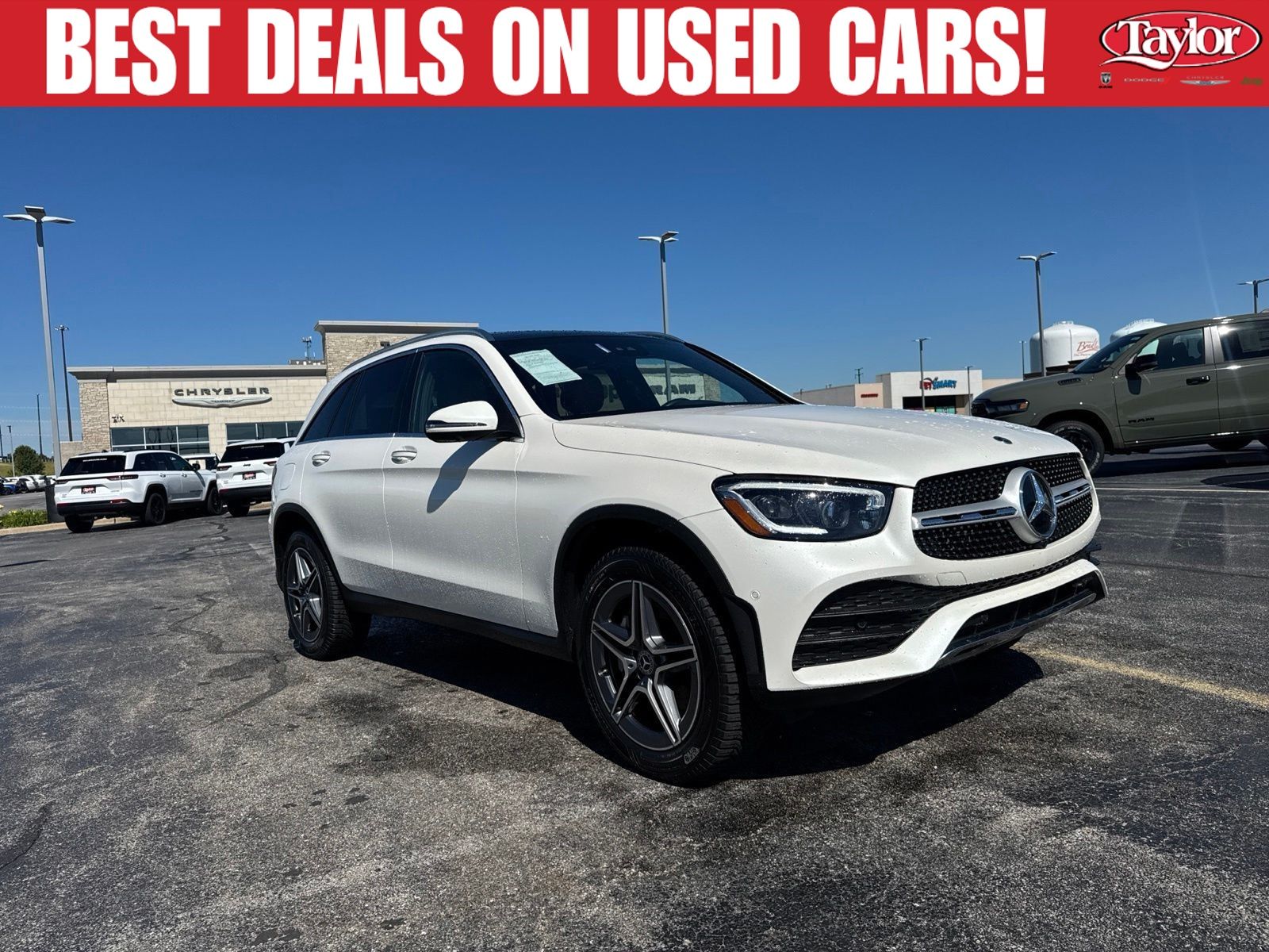 White 2022 Mercedes-Benz GLC SUV / Crossover All-Wheel Drive 9-Speed Automatic