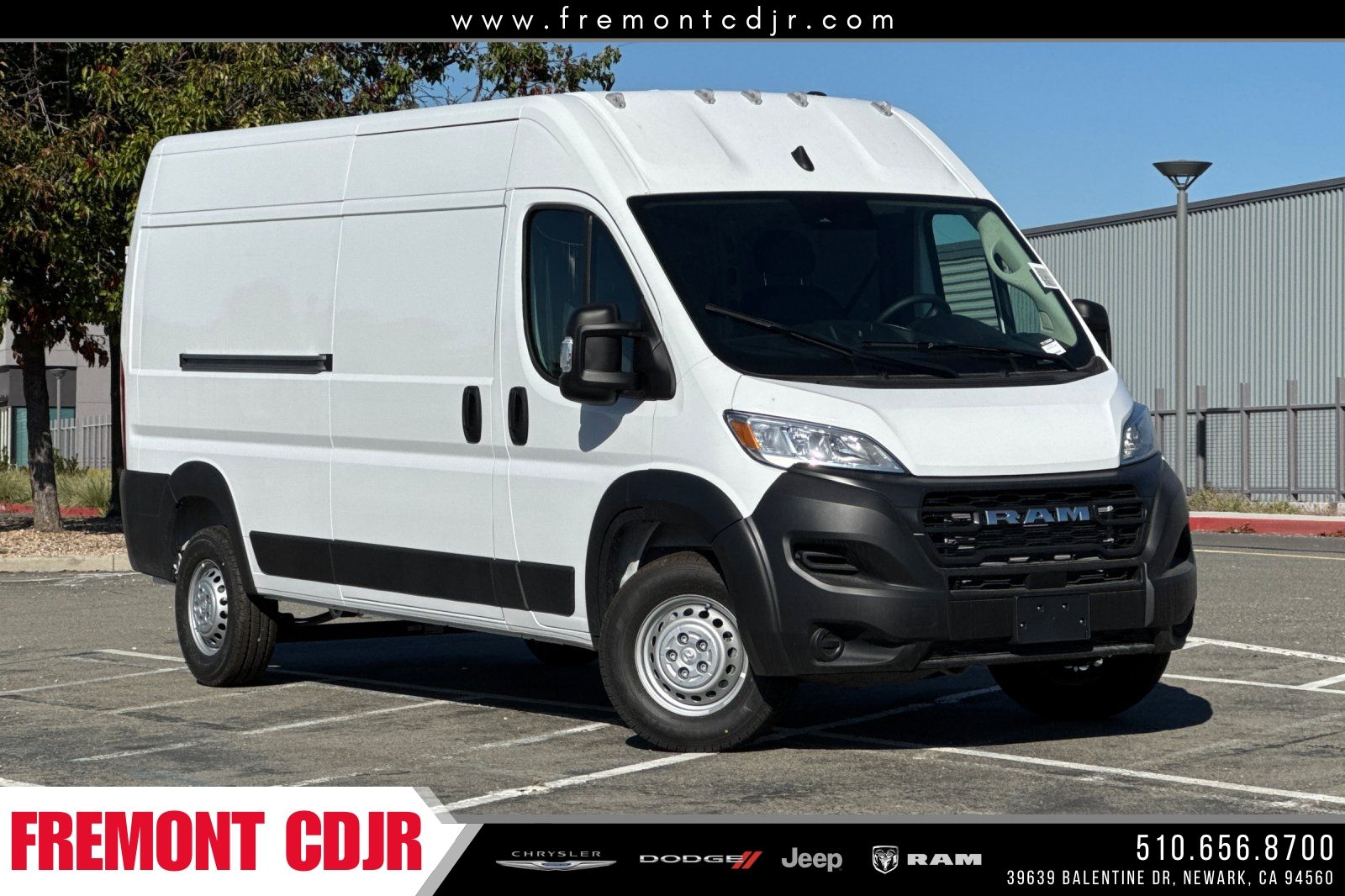 2026 RAM ProMaster 2500 Tradesman 159 High Roof Cargo Van FWD