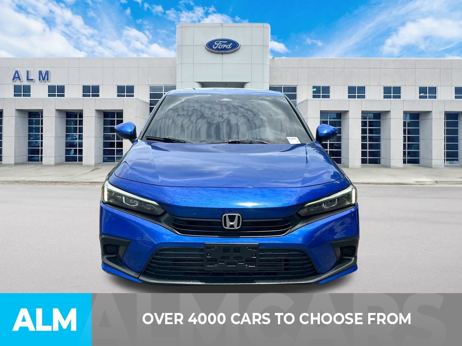 Used 2022 Blue Honda EX image 2