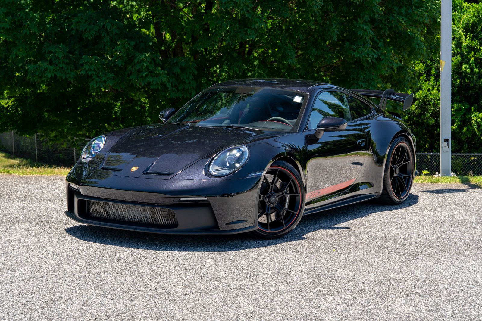 Jet Black Metallic 2023 Porsche 911 Coupe Rear-Wheel Drive 7-Speed Automatic