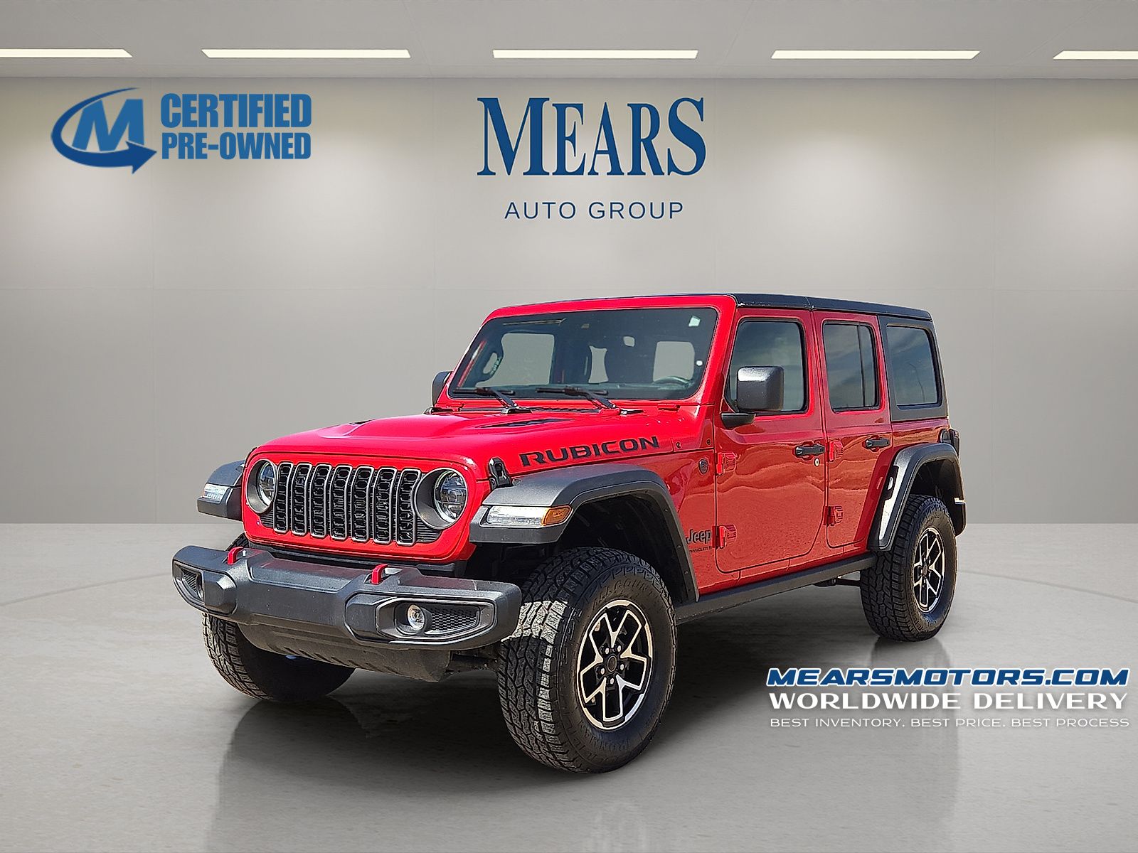 Firecracker Red Clearcoat 2025 Jeep Wrangler SUV / Crossover Four-Wheel Drive 8-Speed Automatic