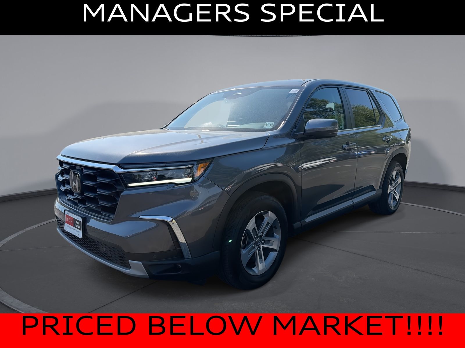 Black 2025 Honda Pilot SUV / Crossover All-Wheel Drive Automatic