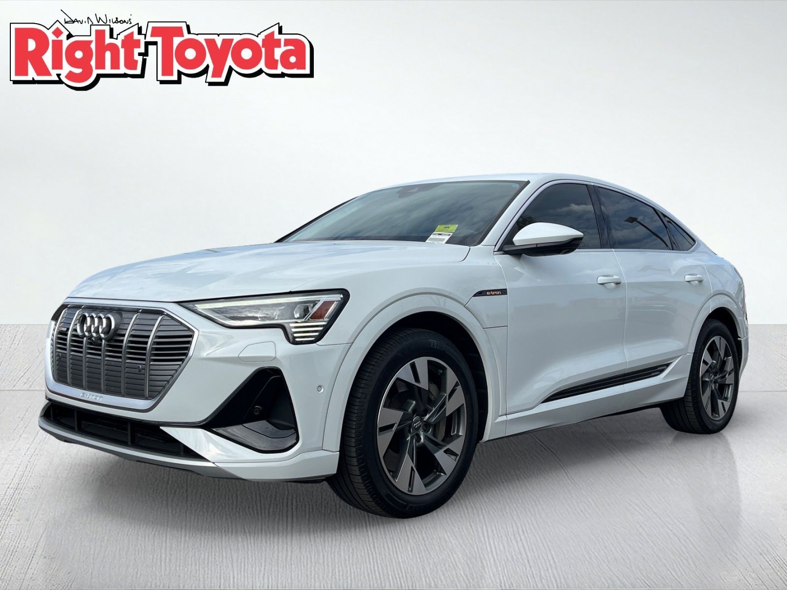 White 2021 Audi e-tron SUV / Crossover All-Wheel Drive Automatic