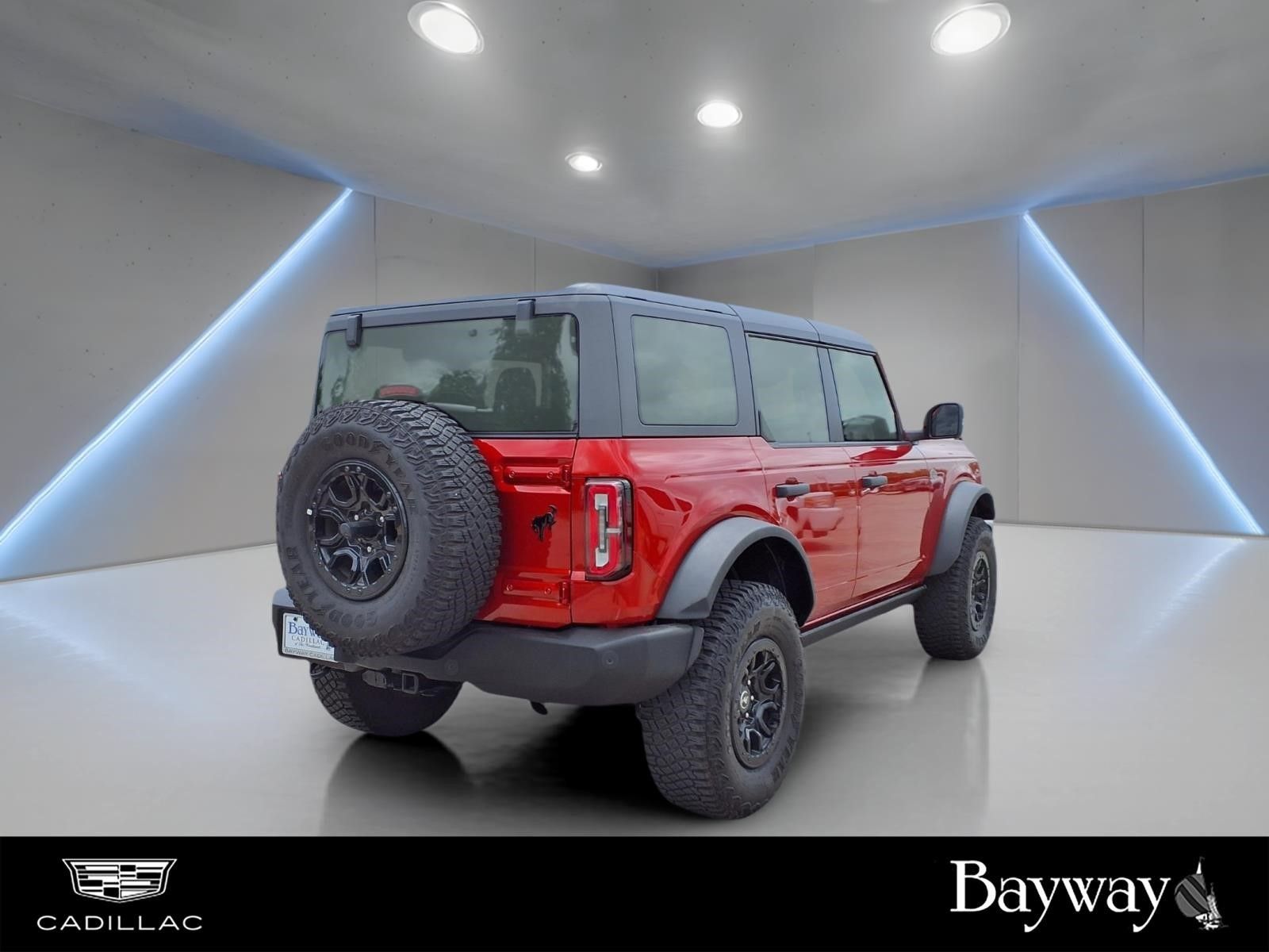 2023 Ford Bronco Wildtrak Red at EAG Ford Navasota