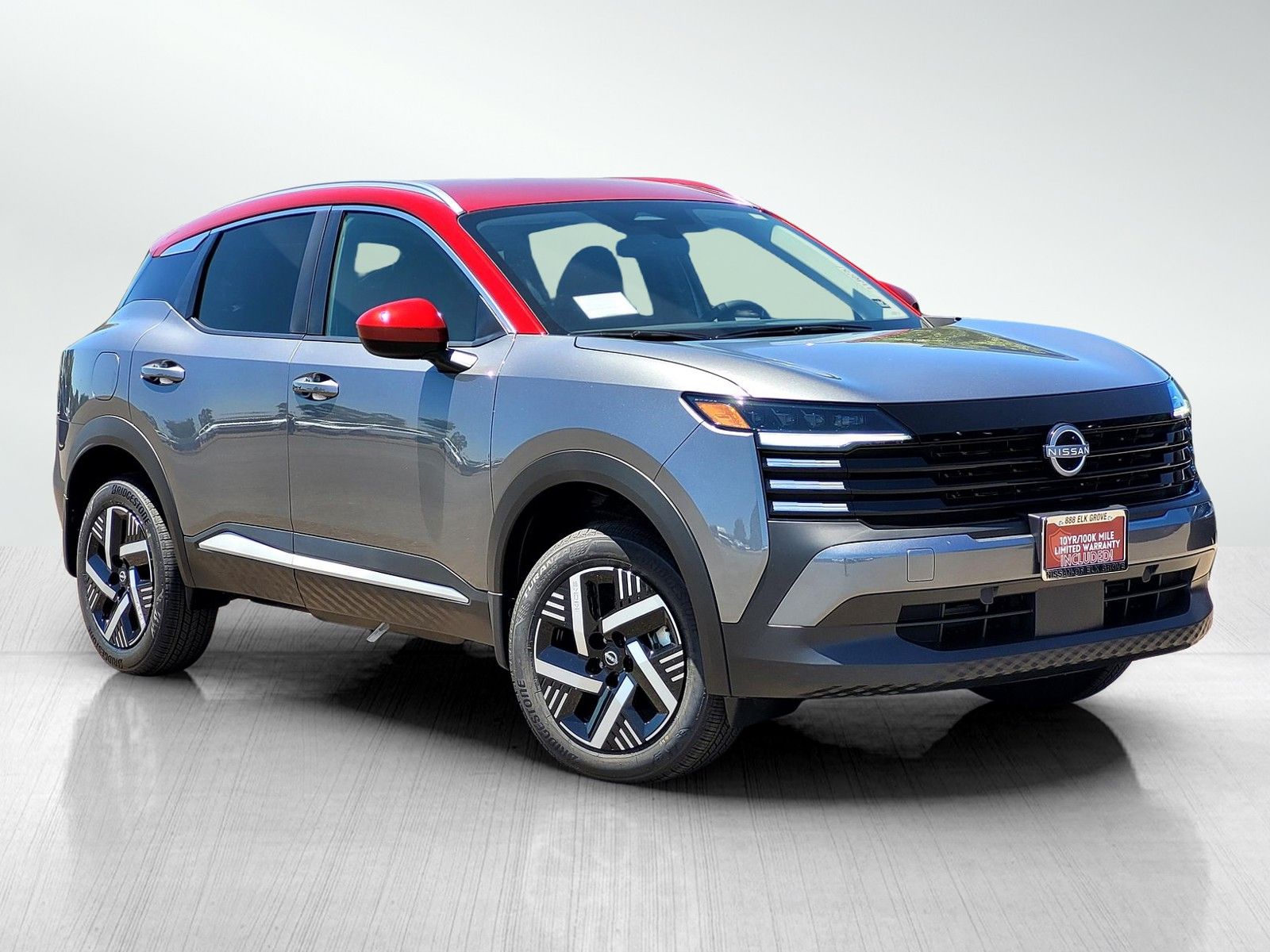 Red (Gun Metallic/Scarlet Ember Tintcoat) 2026 Nissan Kicks SUV / Crossover Front-Wheel Drive Continuously Variable Transmission