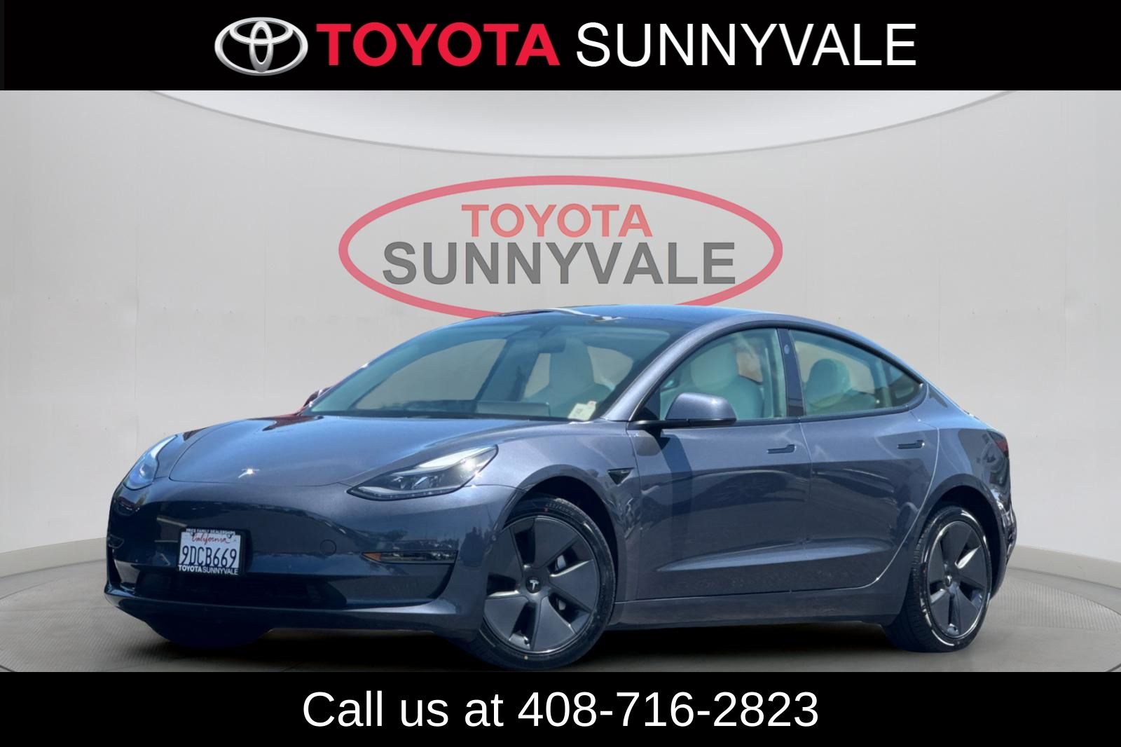 Used 2022 Tesla Model 3 Base with VIN 5YJ3E1EA5NF374974 for sale in Sunnyvale, CA