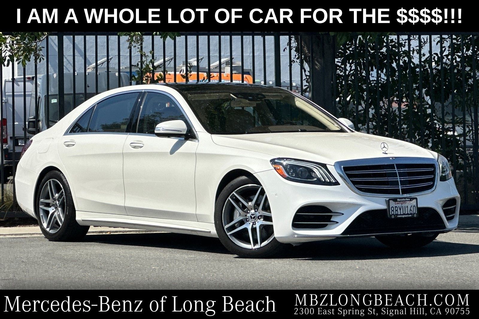 2018 Mercedes-Benz S-Class S 560 RWD