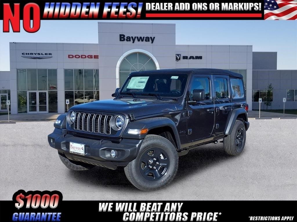 Gray (Granite Crystal Metallic Clearcoat) 2026 Jeep Wrangler SUV / Crossover Four-Wheel Drive 8-Speed Automatic