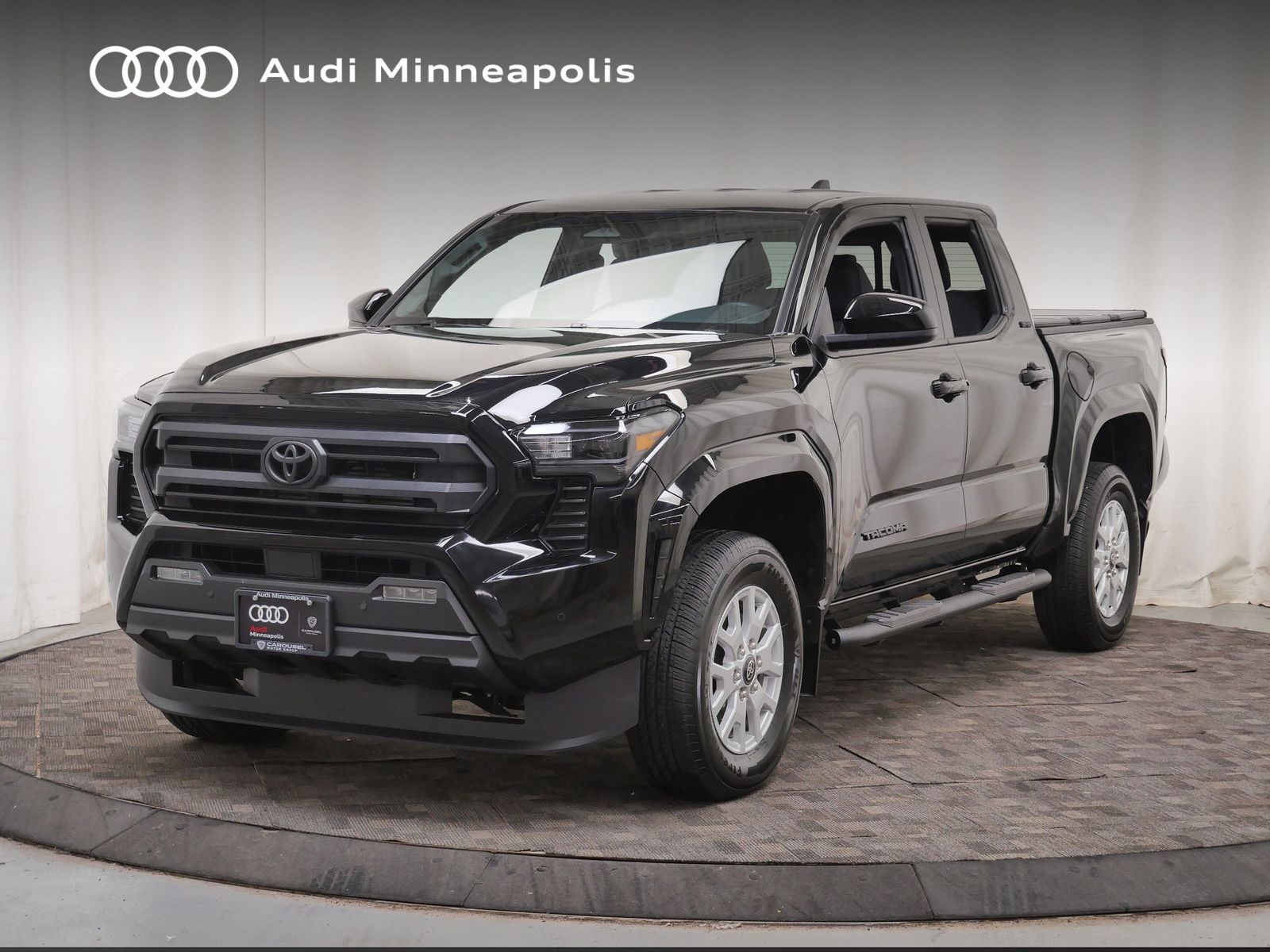 Black 2024 Toyota Tacoma Pickup Truck Four-Wheel Drive 8-Speed Automatic