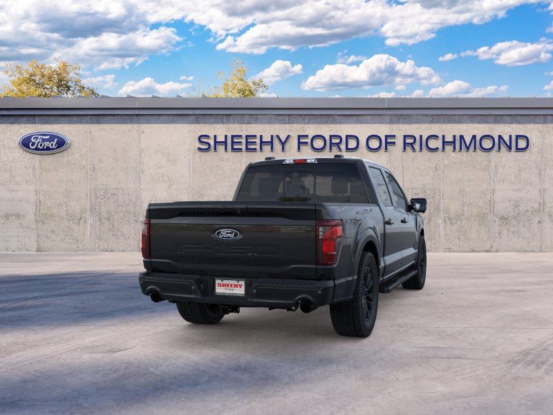 New 2026 Agate Black Metallic Ford XLT image 8