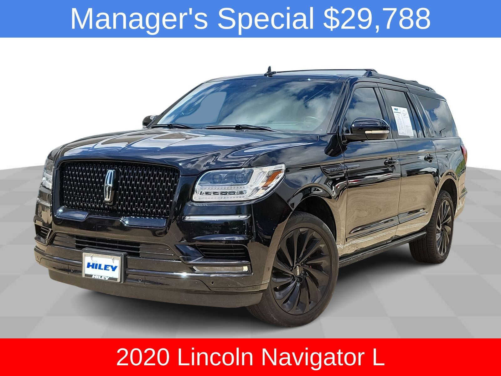 Black 2020 Lincoln Navigator SUV / Crossover Four-Wheel Drive Automatic