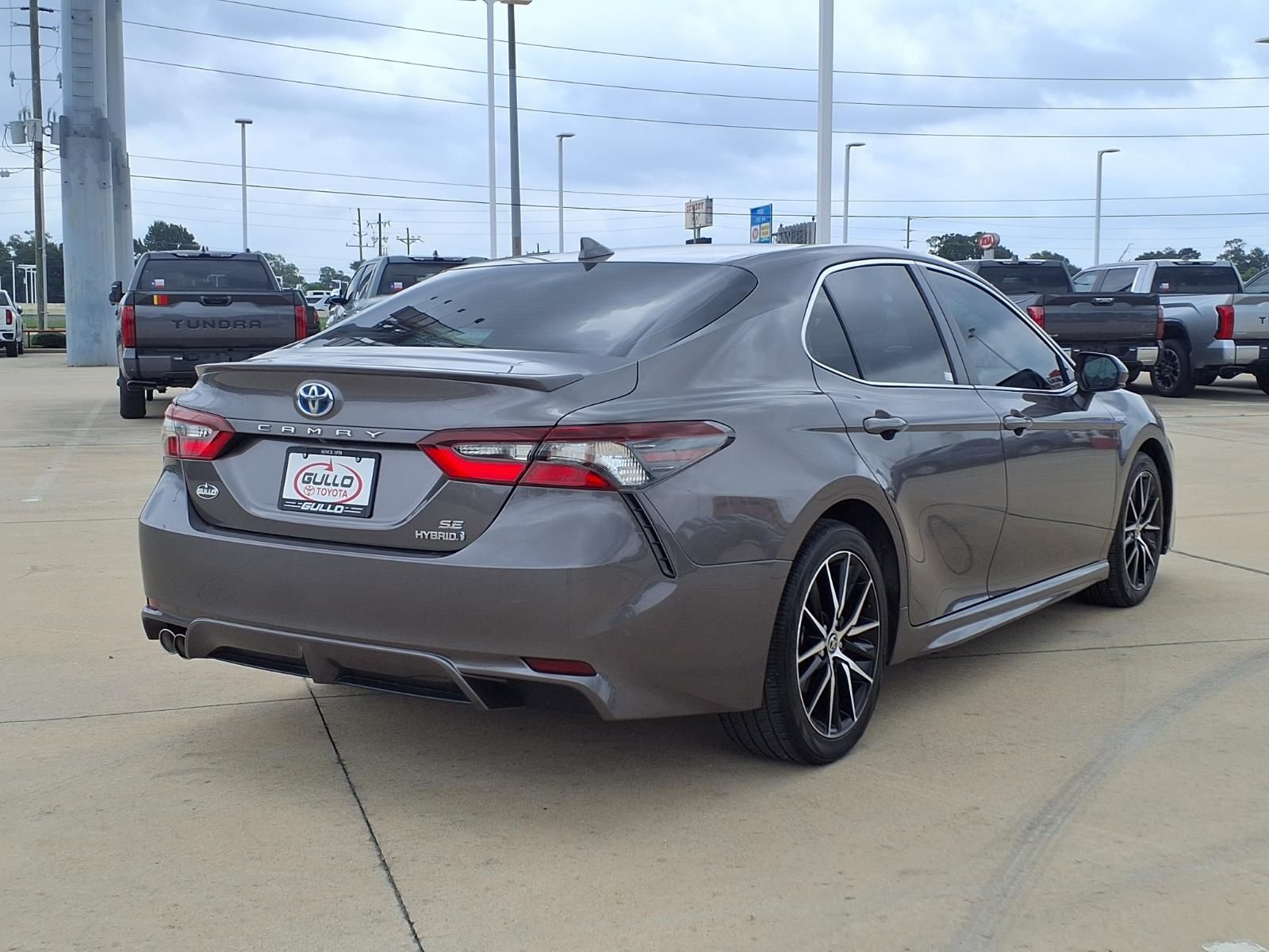 2021 Toyota Camry Hybrid SE Gray at Bayway Cadillac Southwest