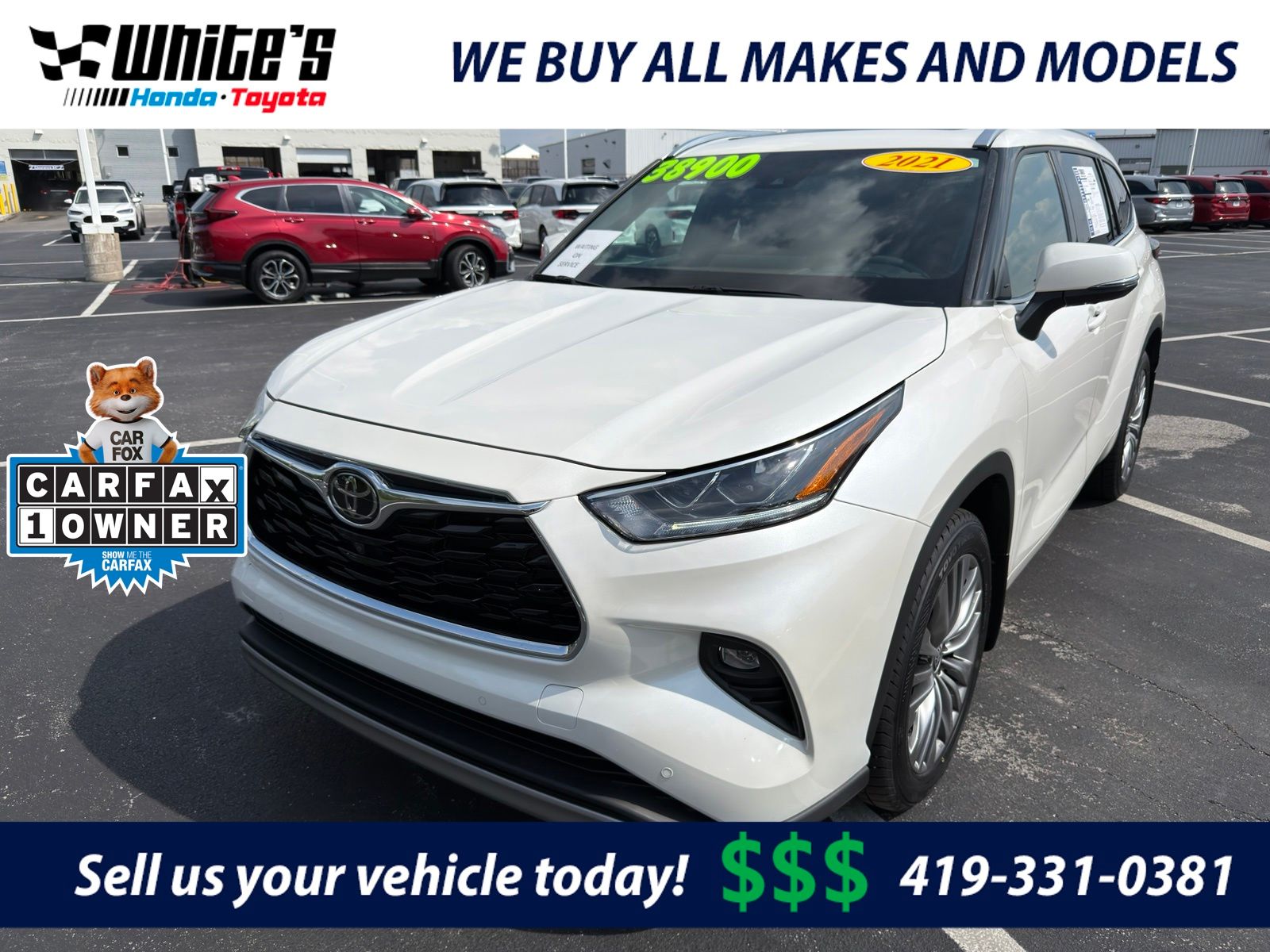 2021 Toyota Highlander Platinum AWD