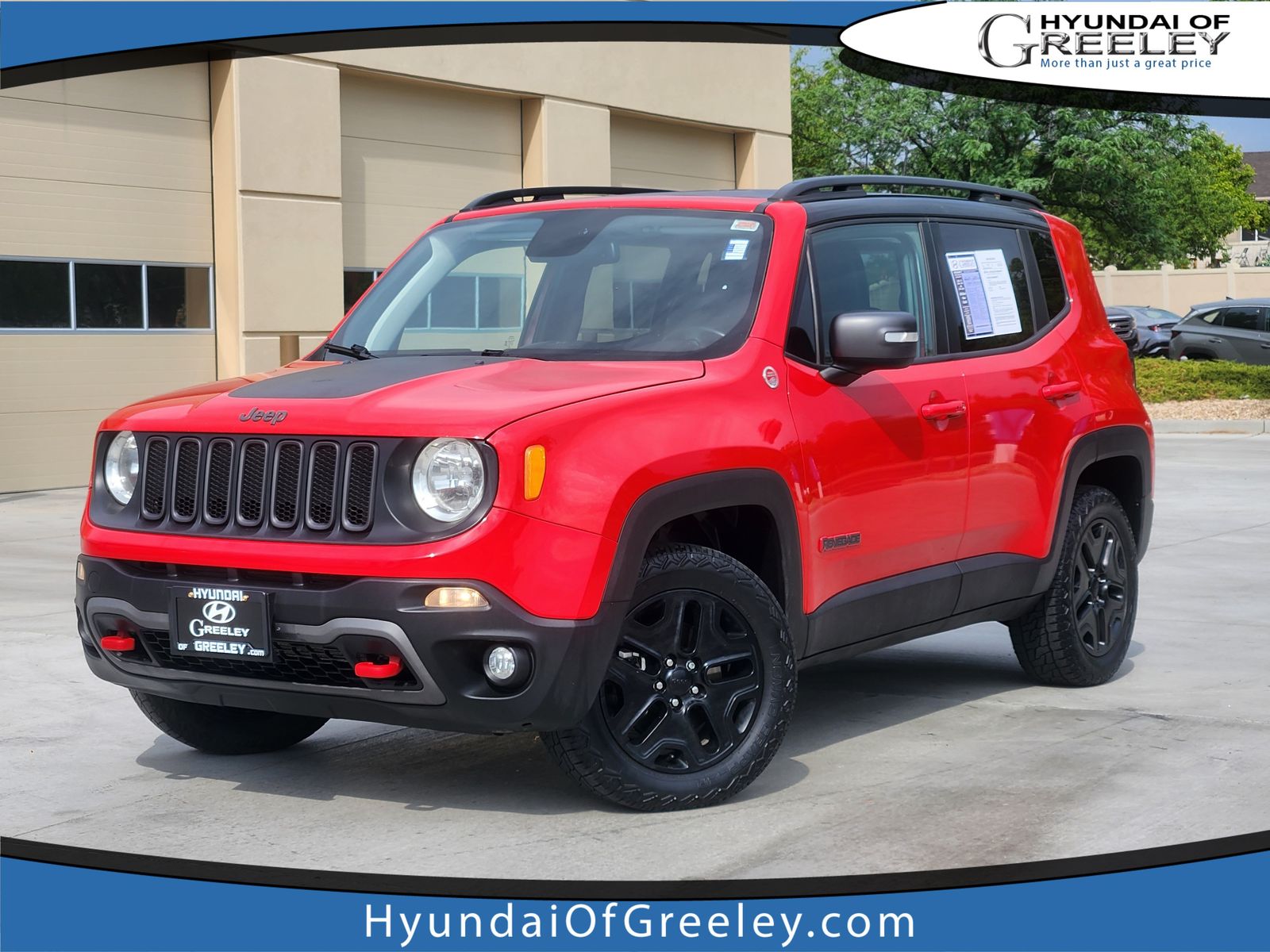 Colorado Red 2018 Jeep Renegade SUV / Crossover Four-Wheel Drive 9-Speed Automatic