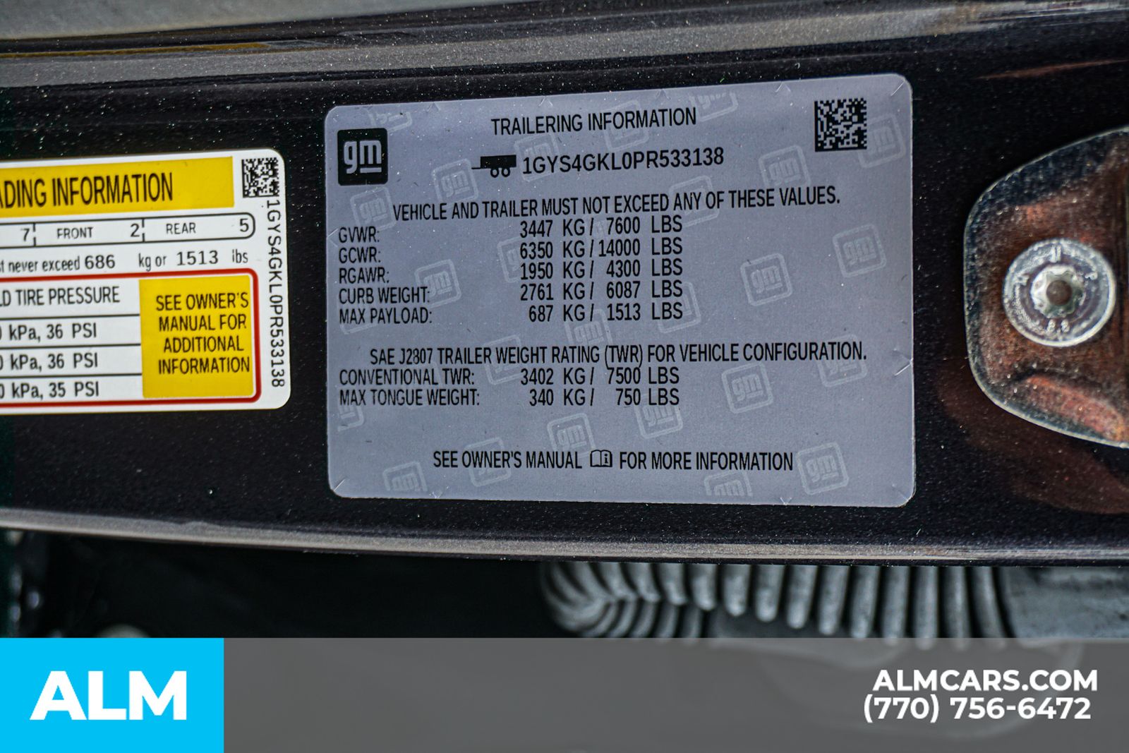 Used 2023 Gray Cadillac Sport Platinum image 62